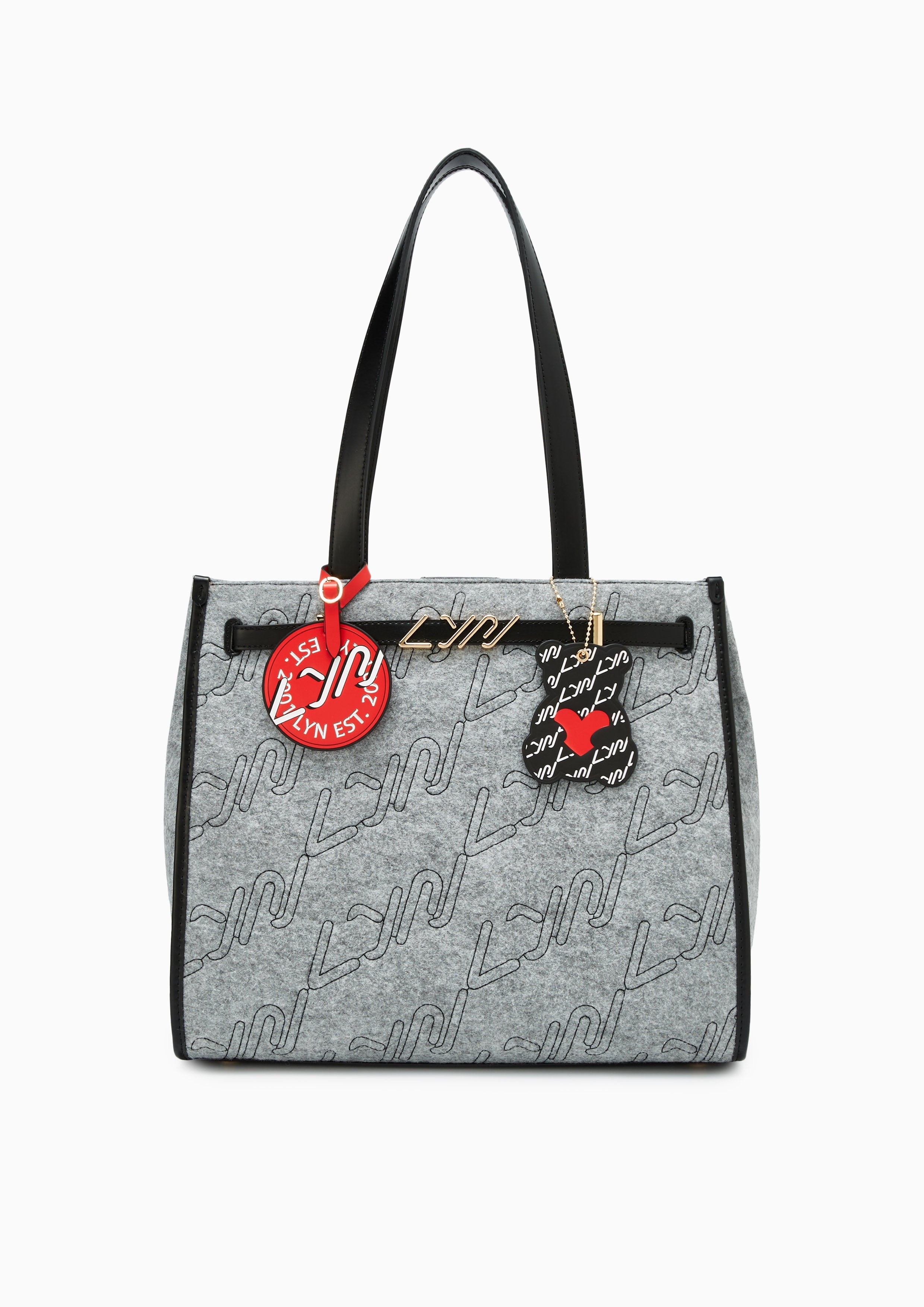 Glenny  Xl Tote Bag - Grey