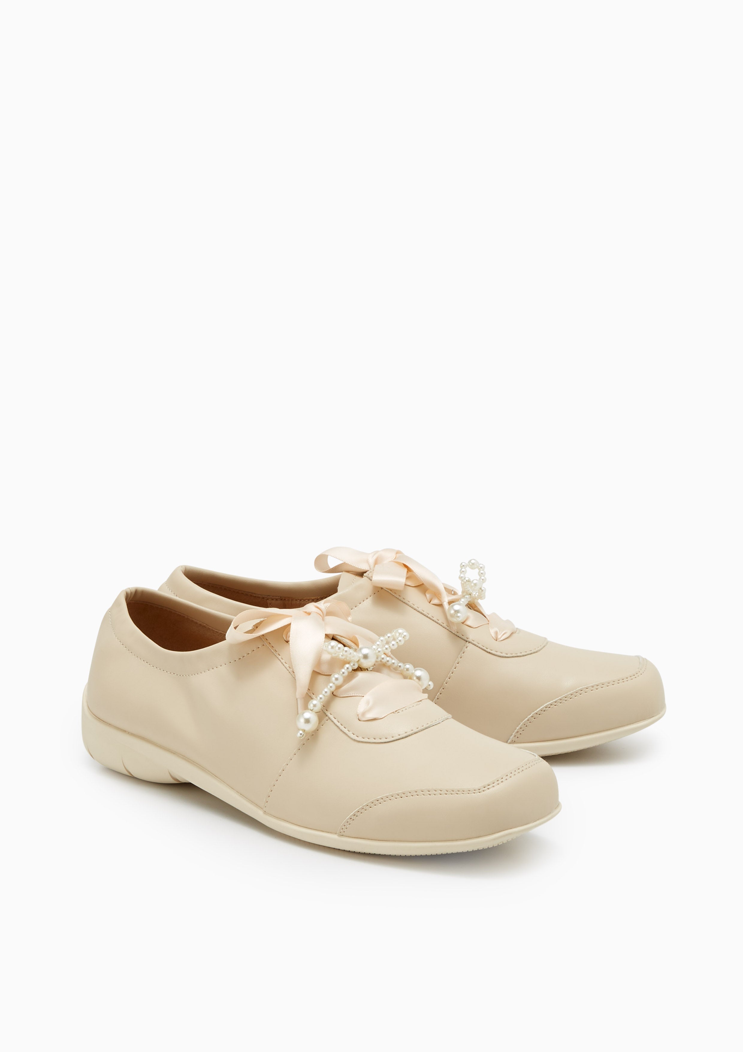 Blakely Flats And Sandals - Ivory
