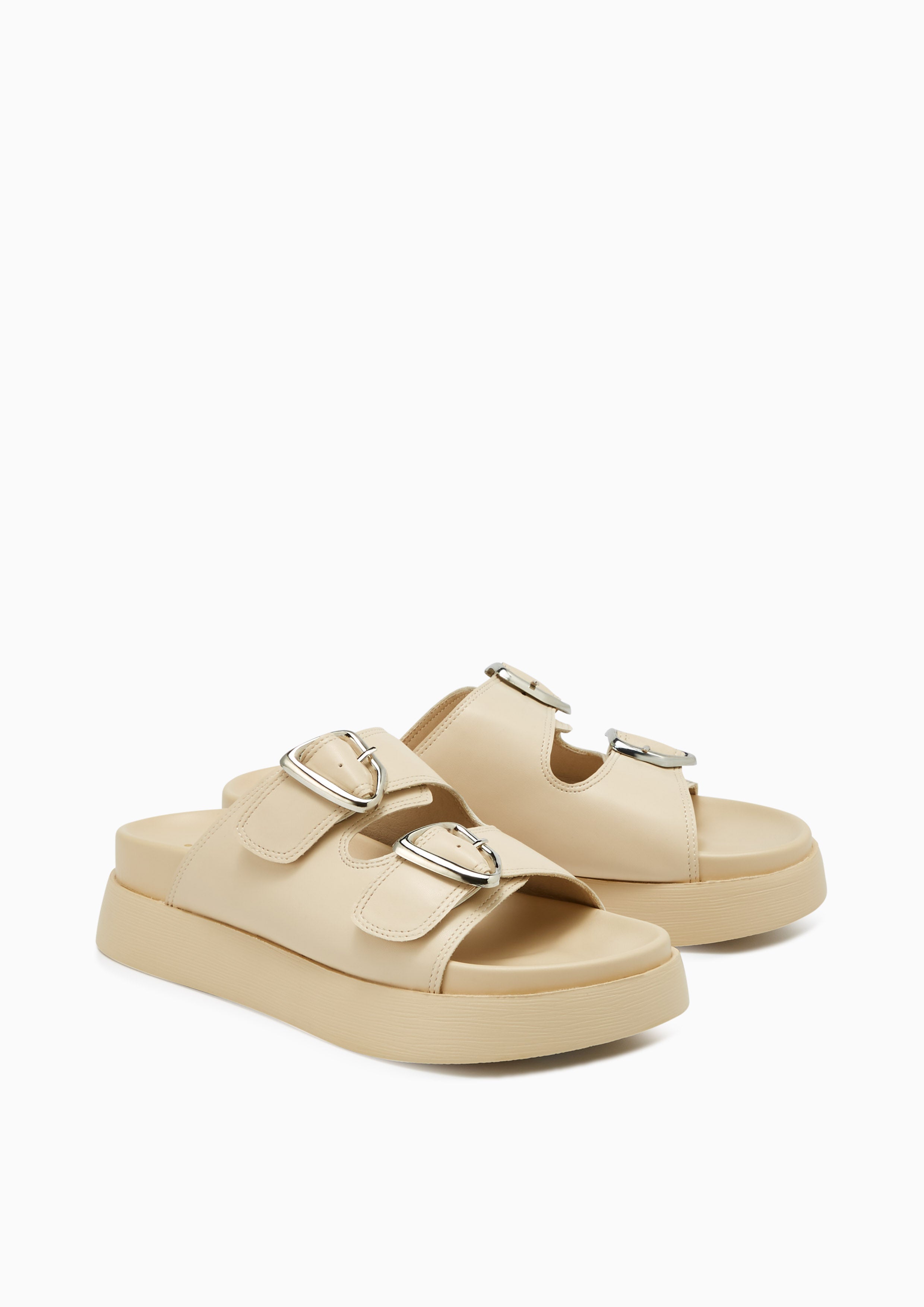 Bubu Flats And Sandals - Light Beige