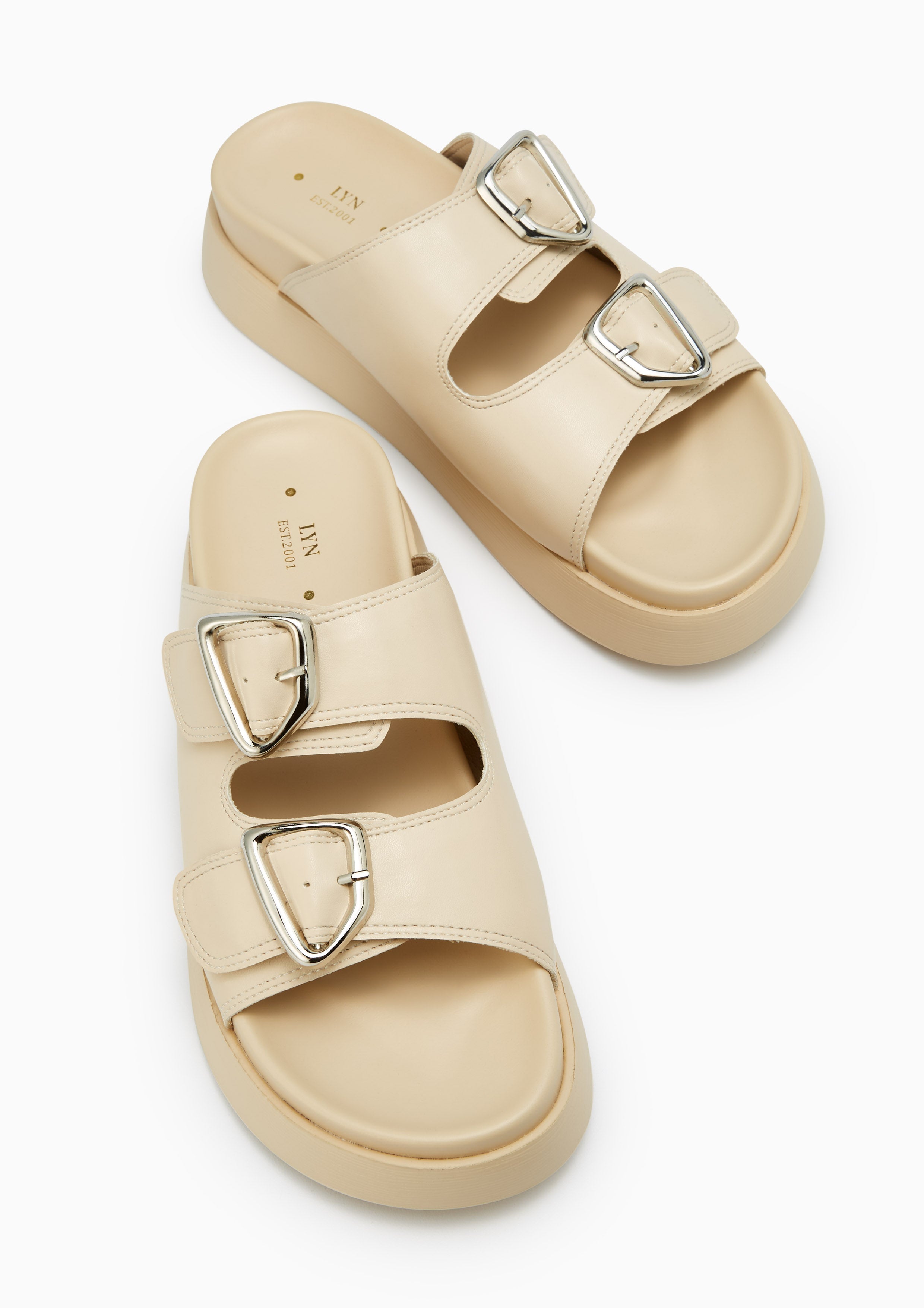 Bubu Flats And Sandals - Light Beige