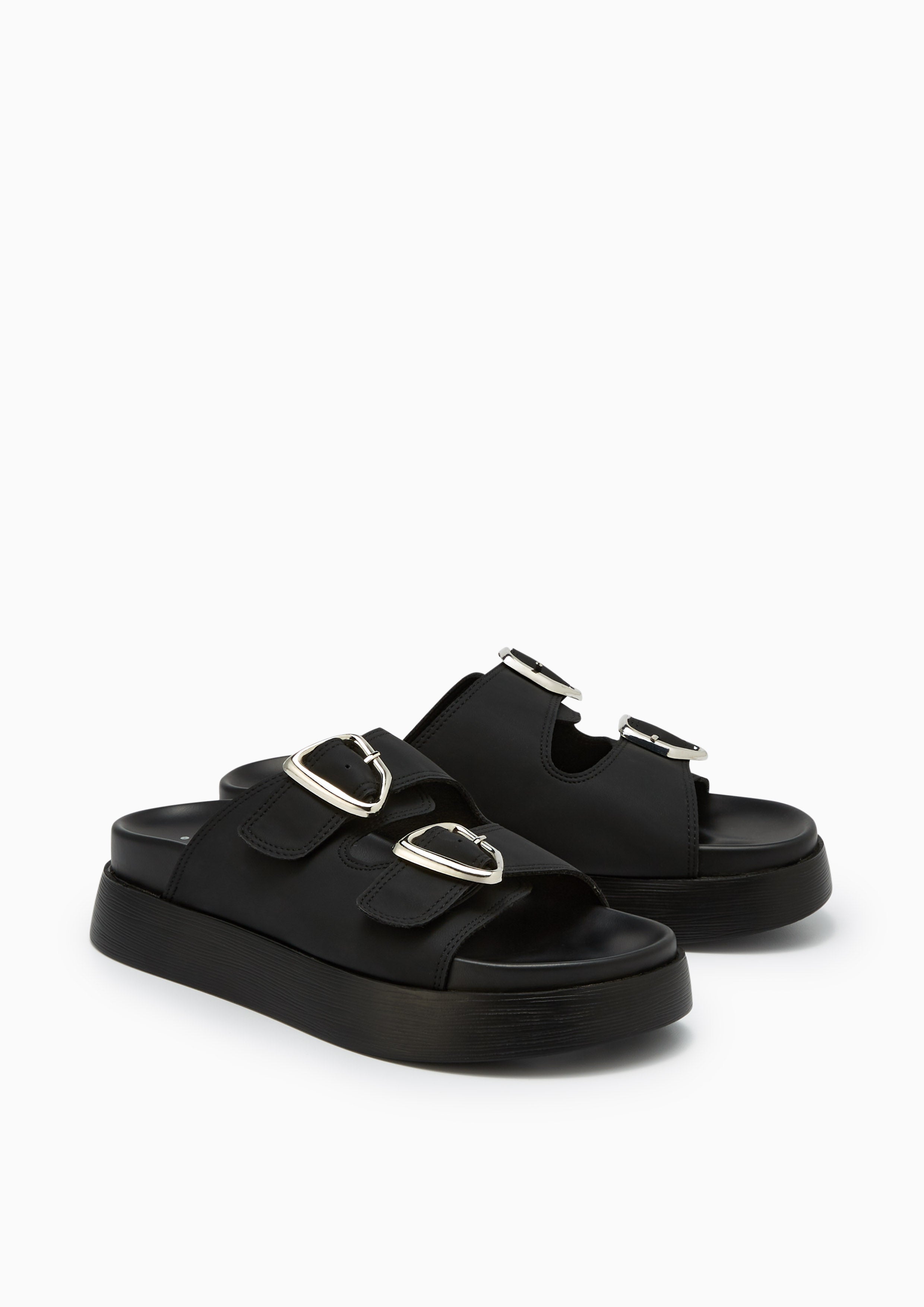 Bubu Flats And Sandals - Black