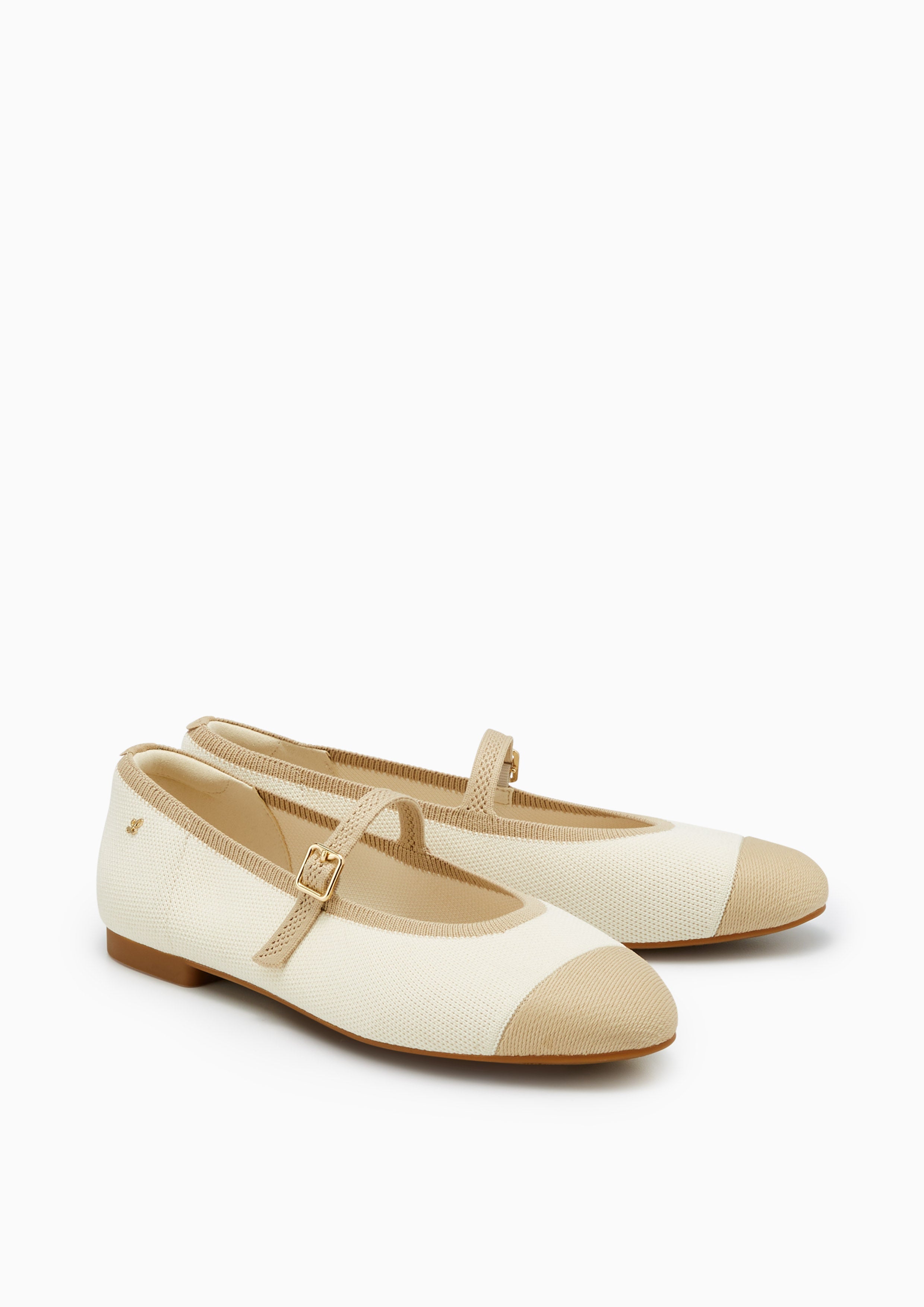 Grace Flats And Sandals - Ivory