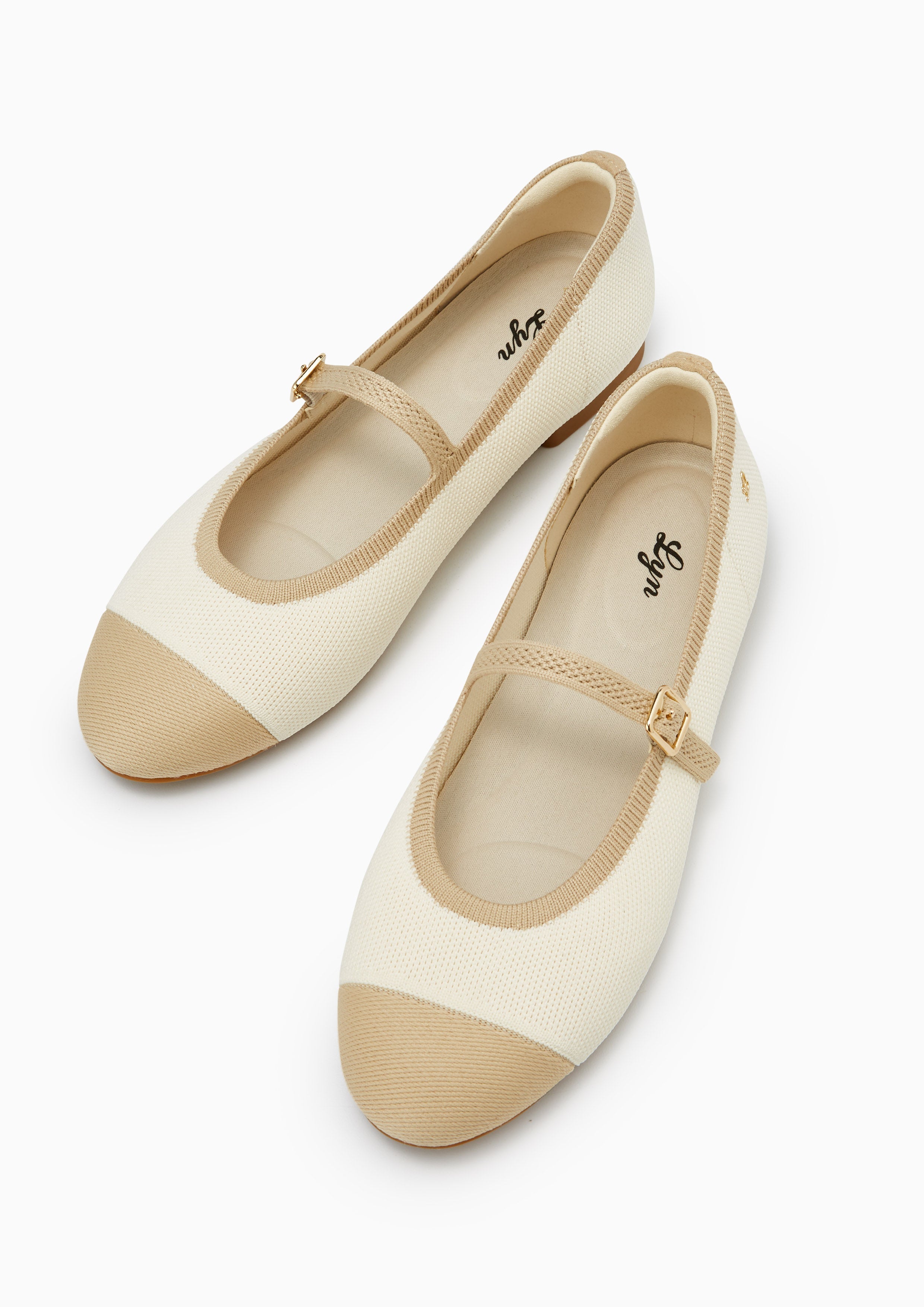 Grace Flats And Sandals - Ivory