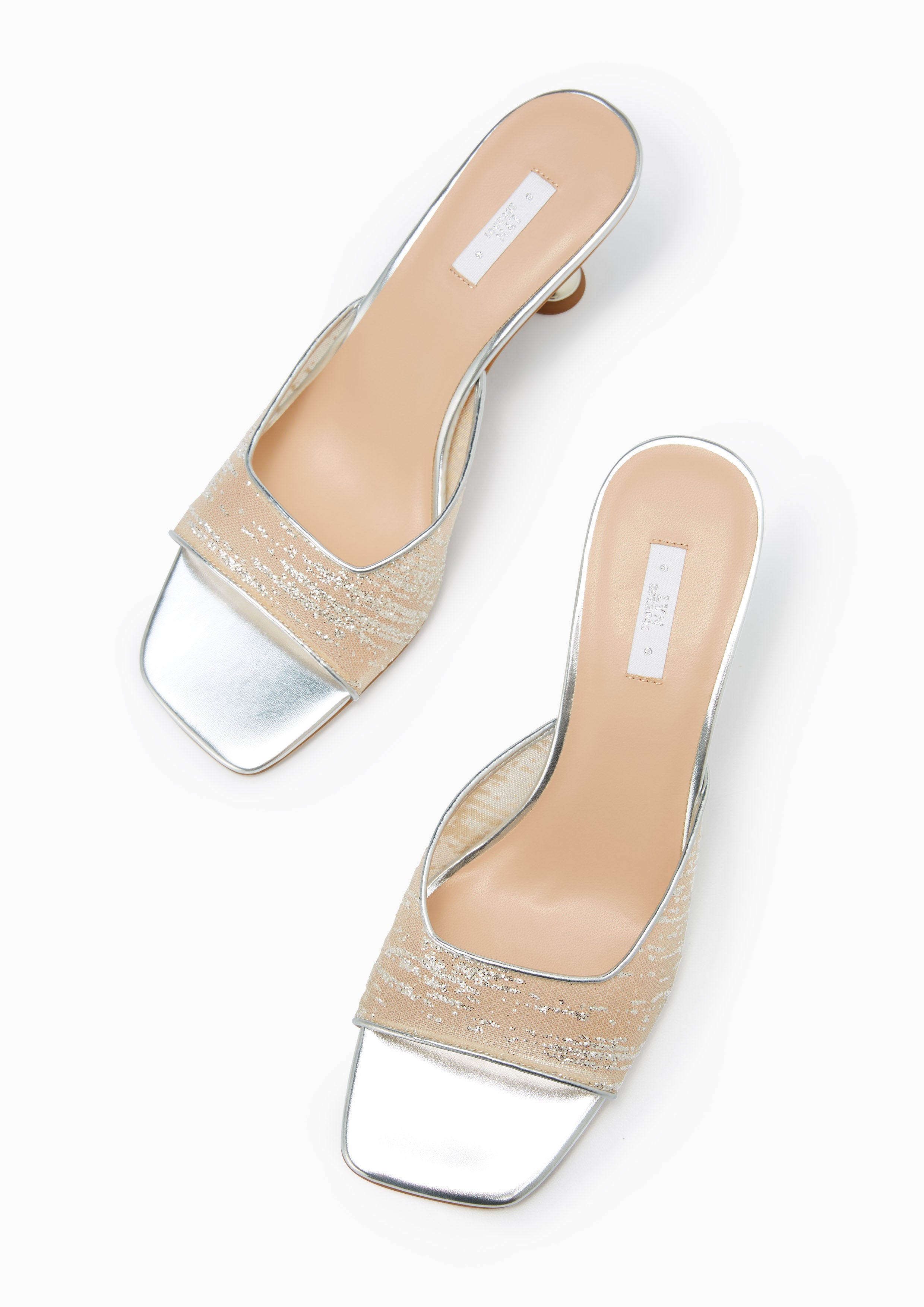 Coco Heels - Silver