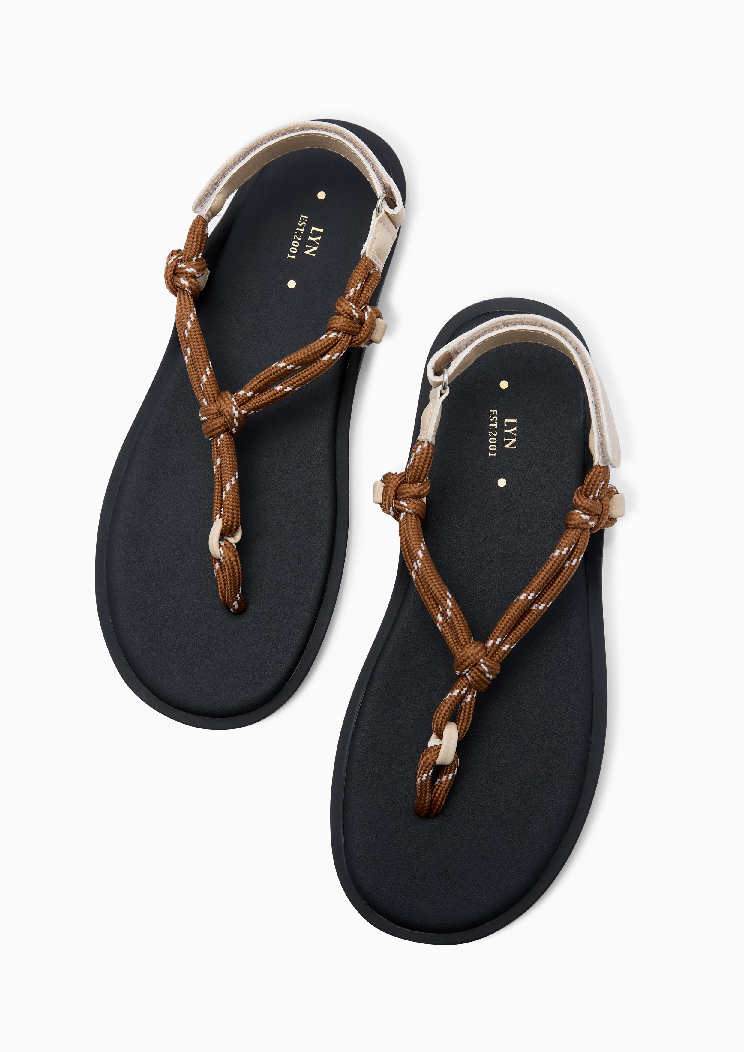 Yuki  Flats And Sandals - Brown