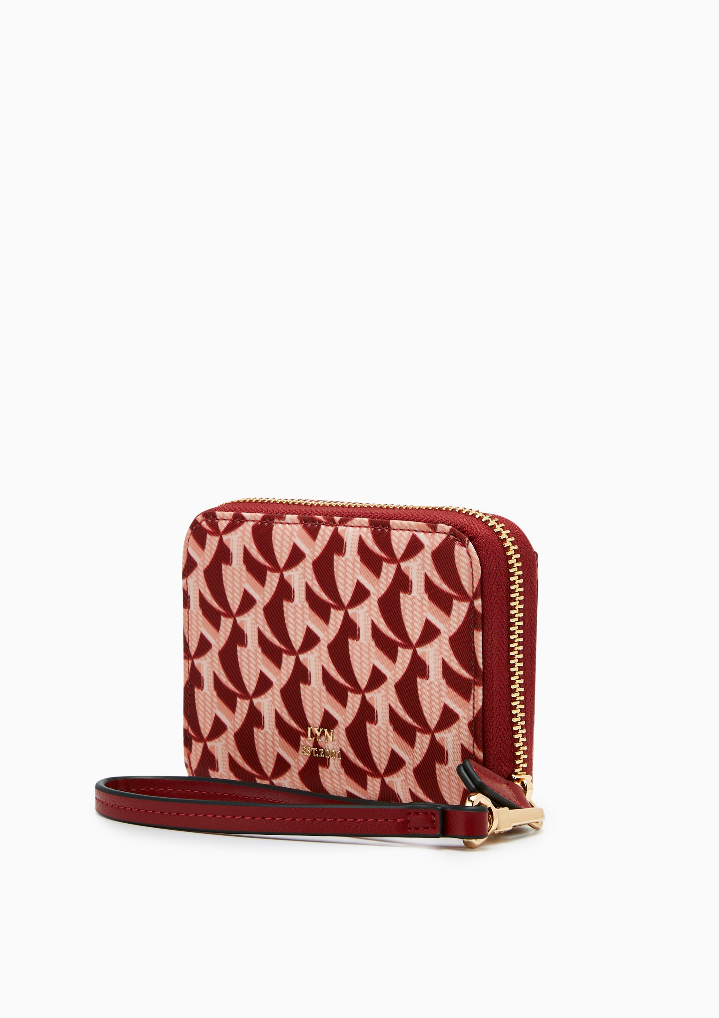 Solanory  Short Wallet - Dark Red
