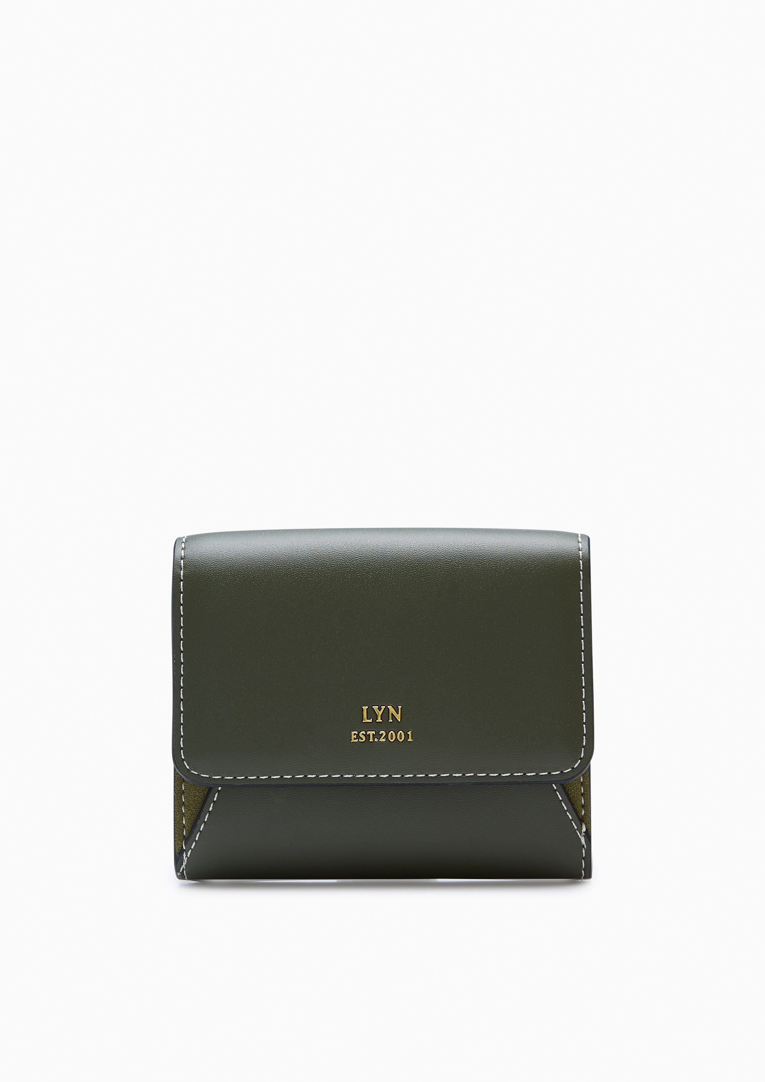 Moria Tri Fold Wallet - Dark Green