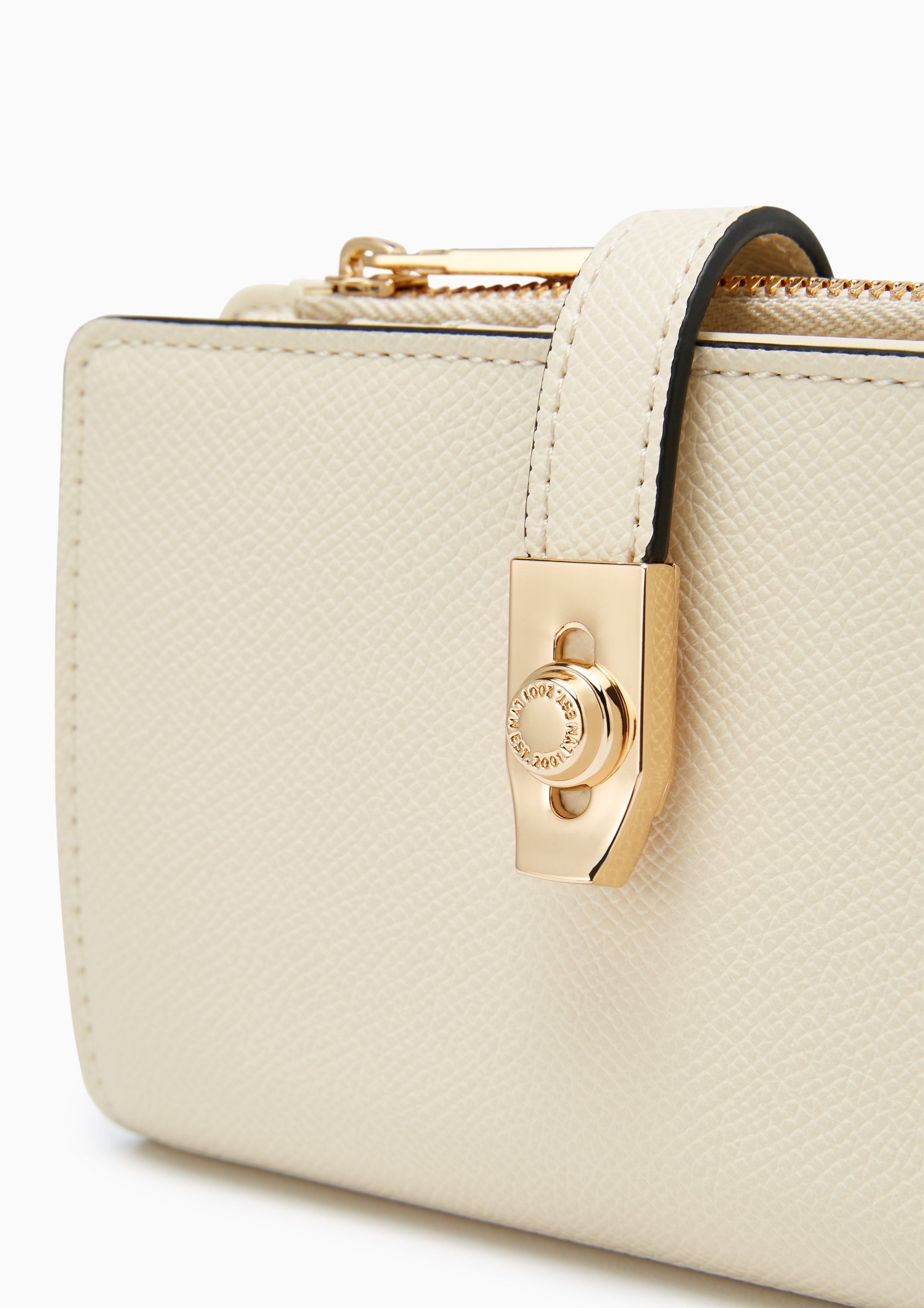 Re-Edit Anderson Ease Semi Wallet - Ivory
