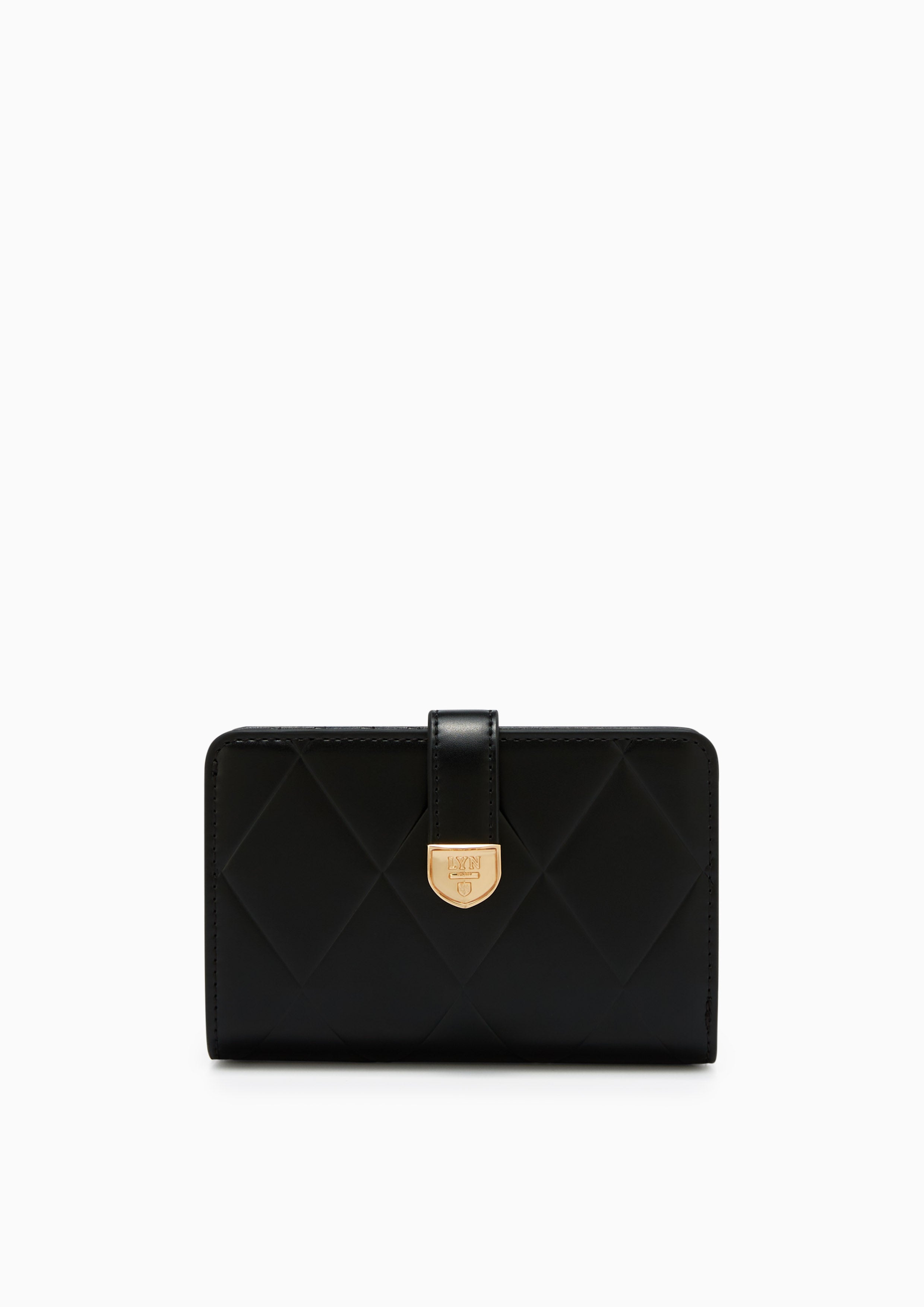 Re-Edit Wonder Semi Wallet - Black