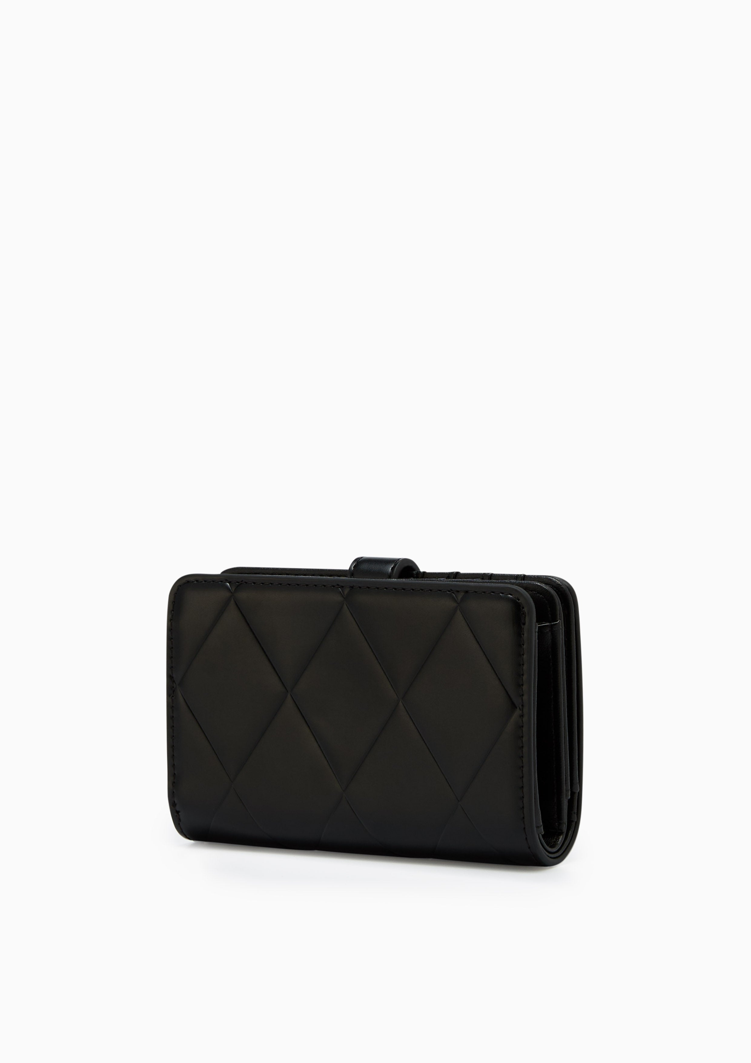 Re-Edit Wonder Semi Wallet - Black