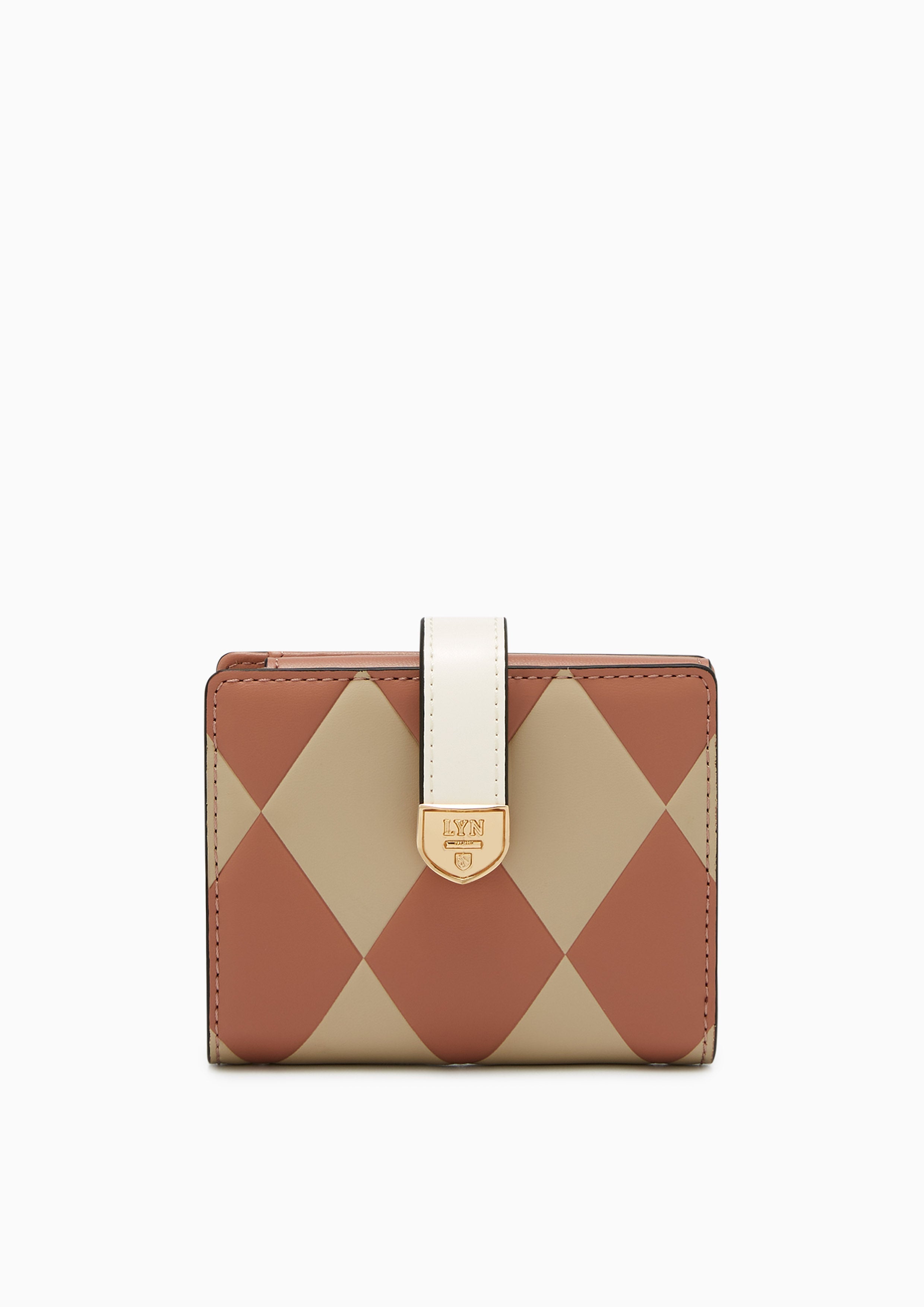 Re-Edit Wonder Bi-Fold Wallet - Biege Variation 2