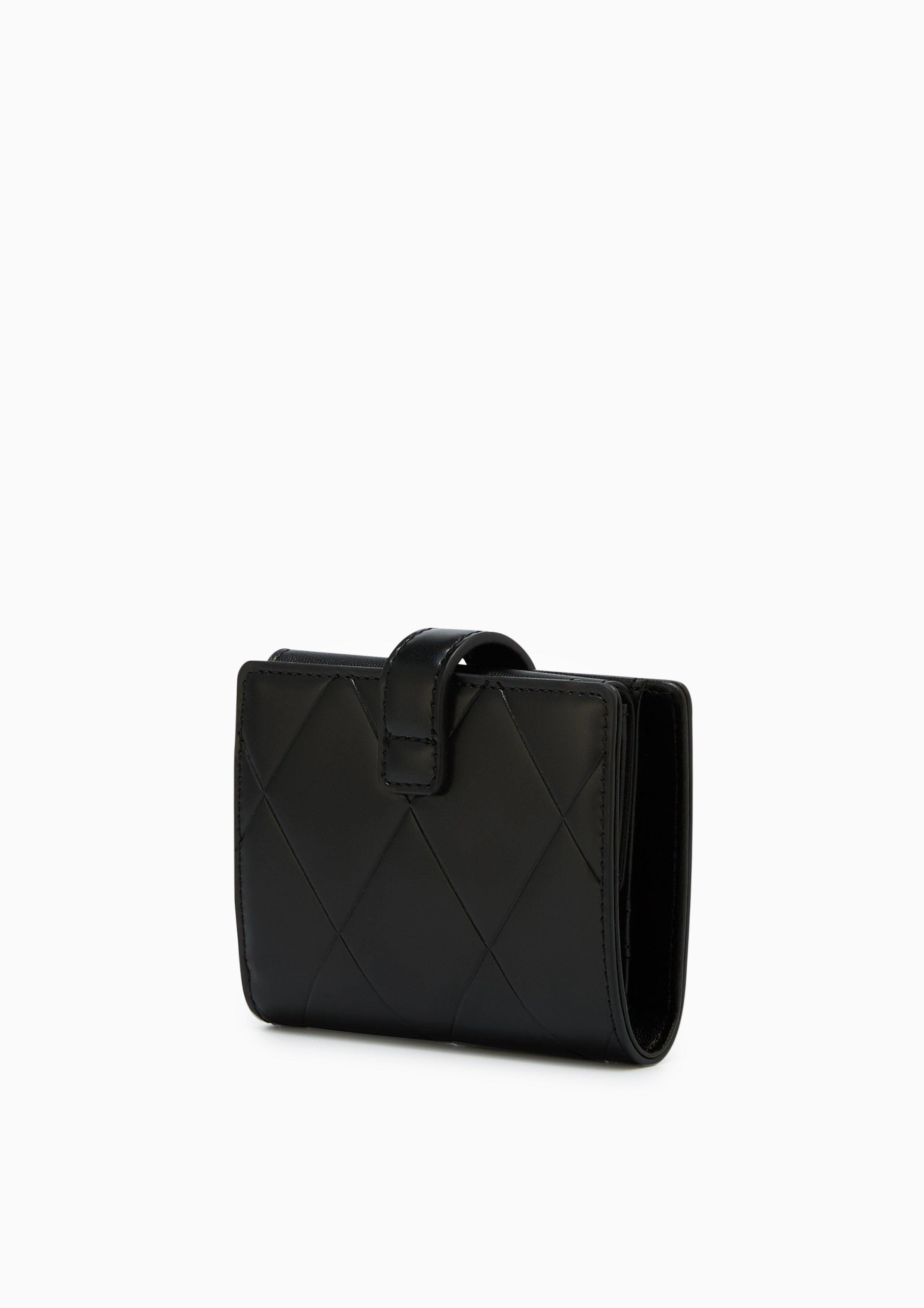 Re-Edit Wonder Bi-Fold Wallet - Black