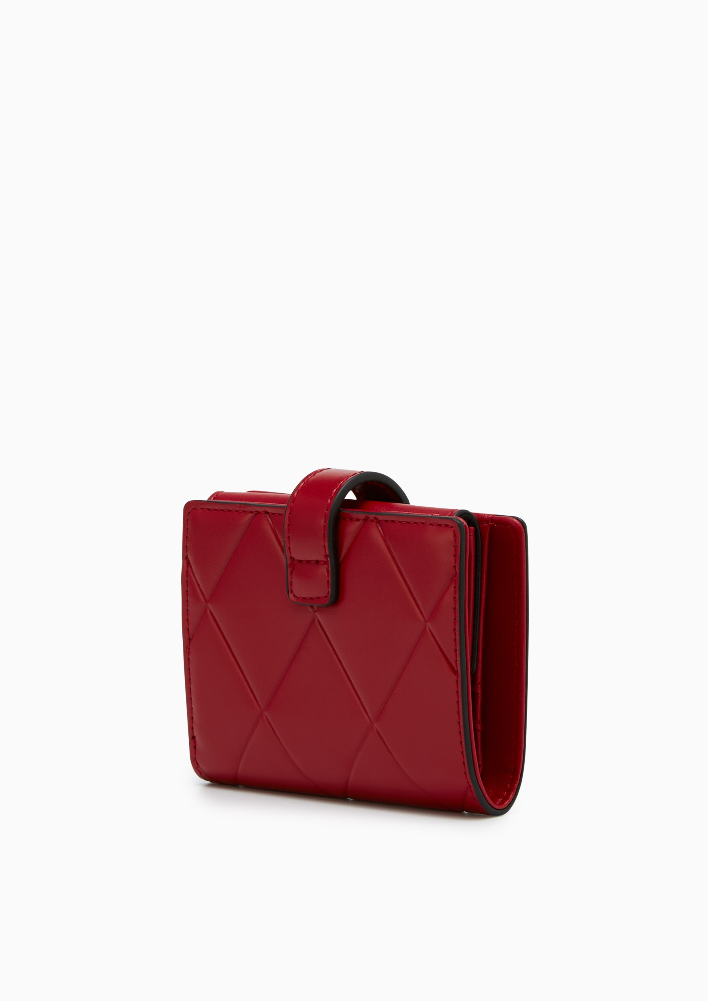 Re-Edit Wonder Bi-Fold Wallet - Red