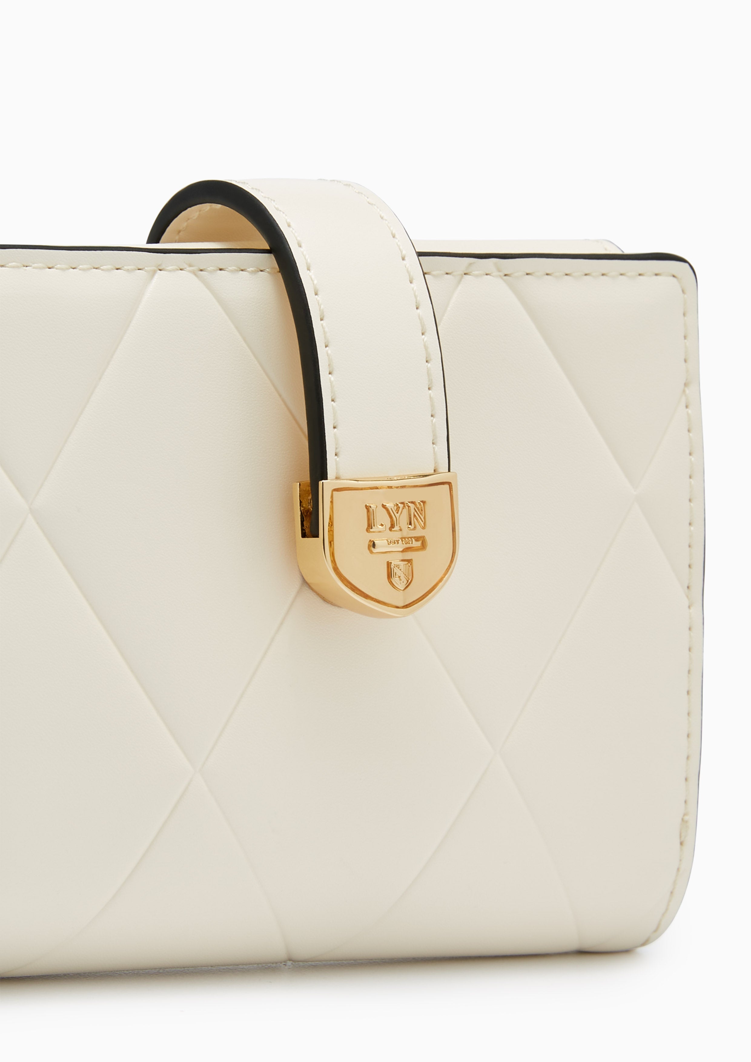 Re-Edit Wonder Bi-Fold Wallet - Ivory