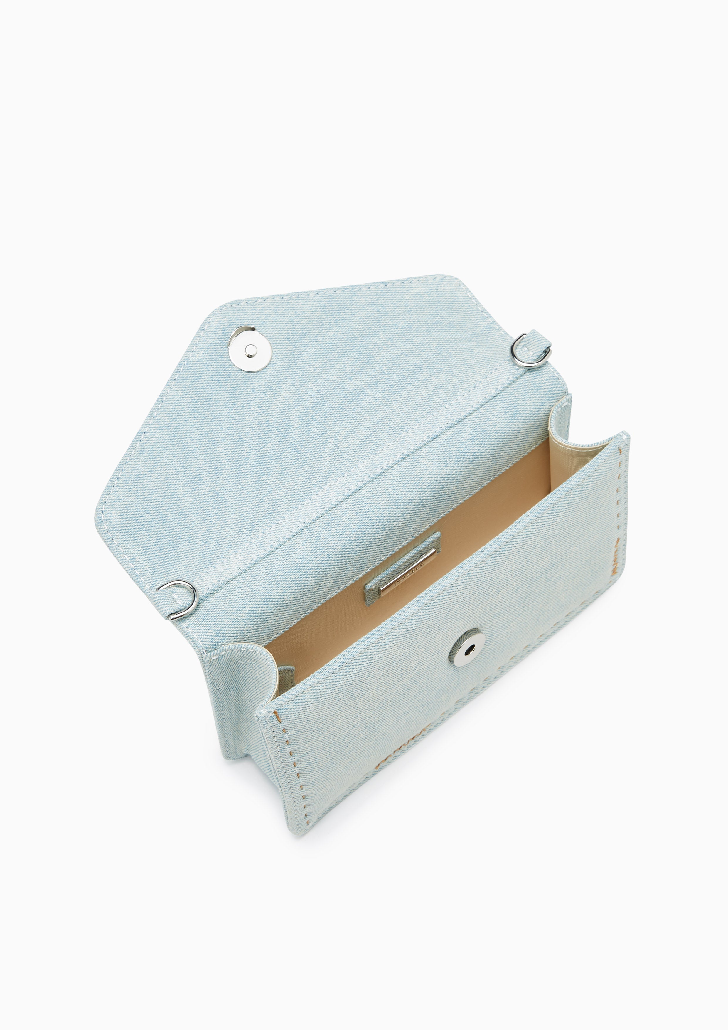 Re-Edit Stitched  Wallet On Chain - Light Blue