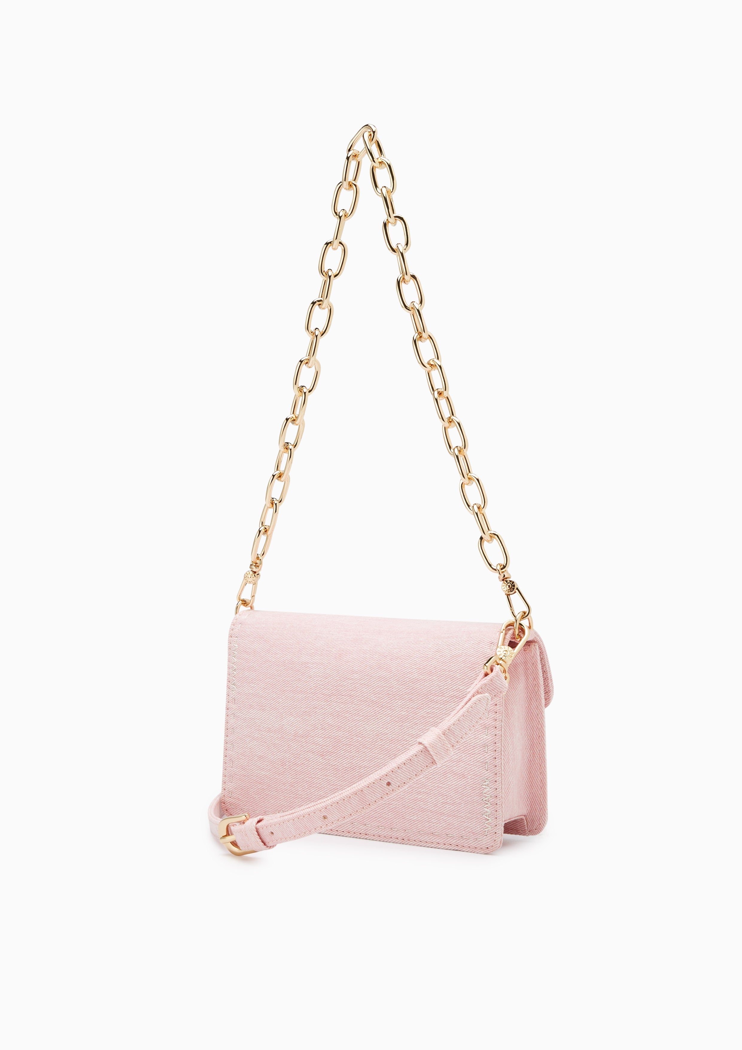 Re-Edit Stitched  Wallet On Chain - Light Pink