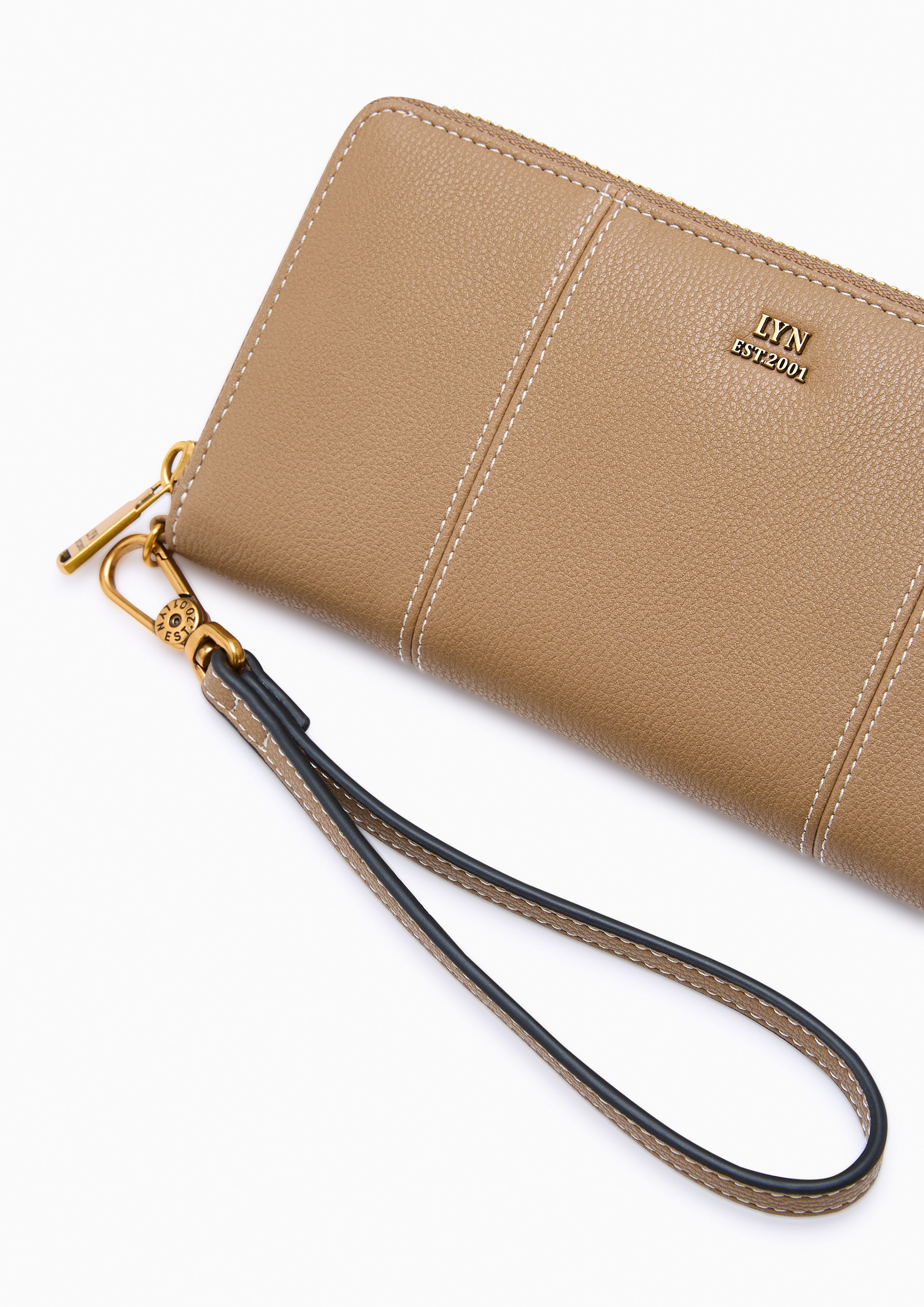 Moria  Long Wallet - Beige