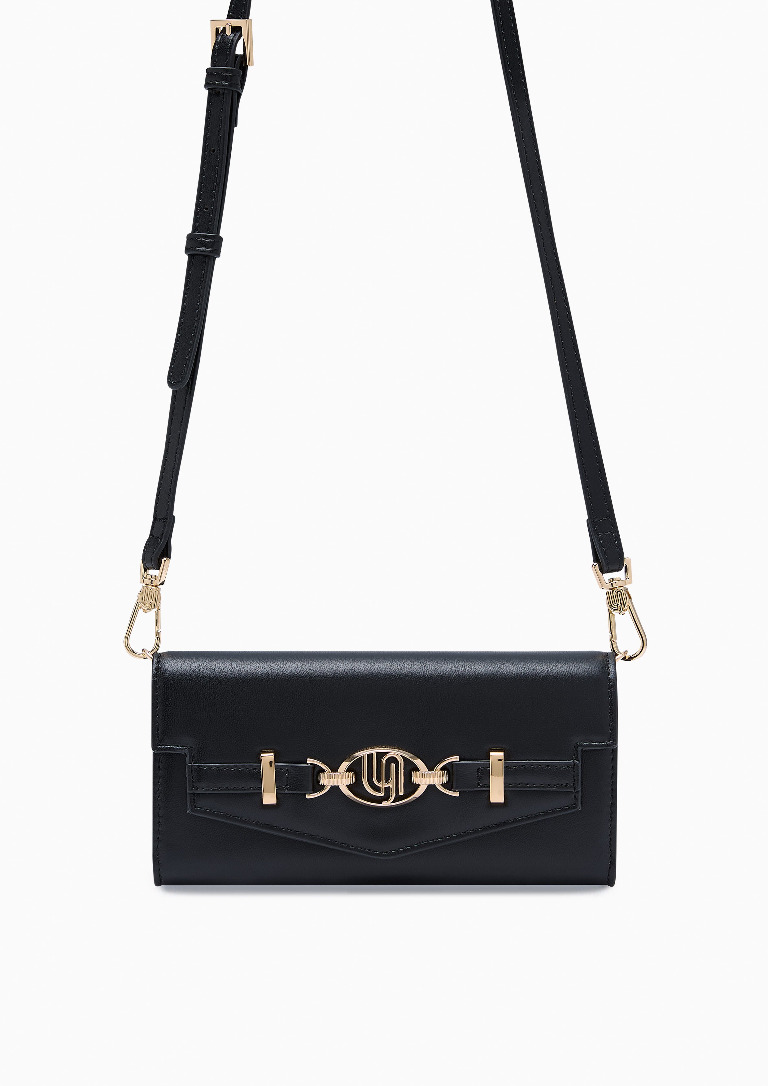 Madison Infinite Long Wallet On Chain - Black