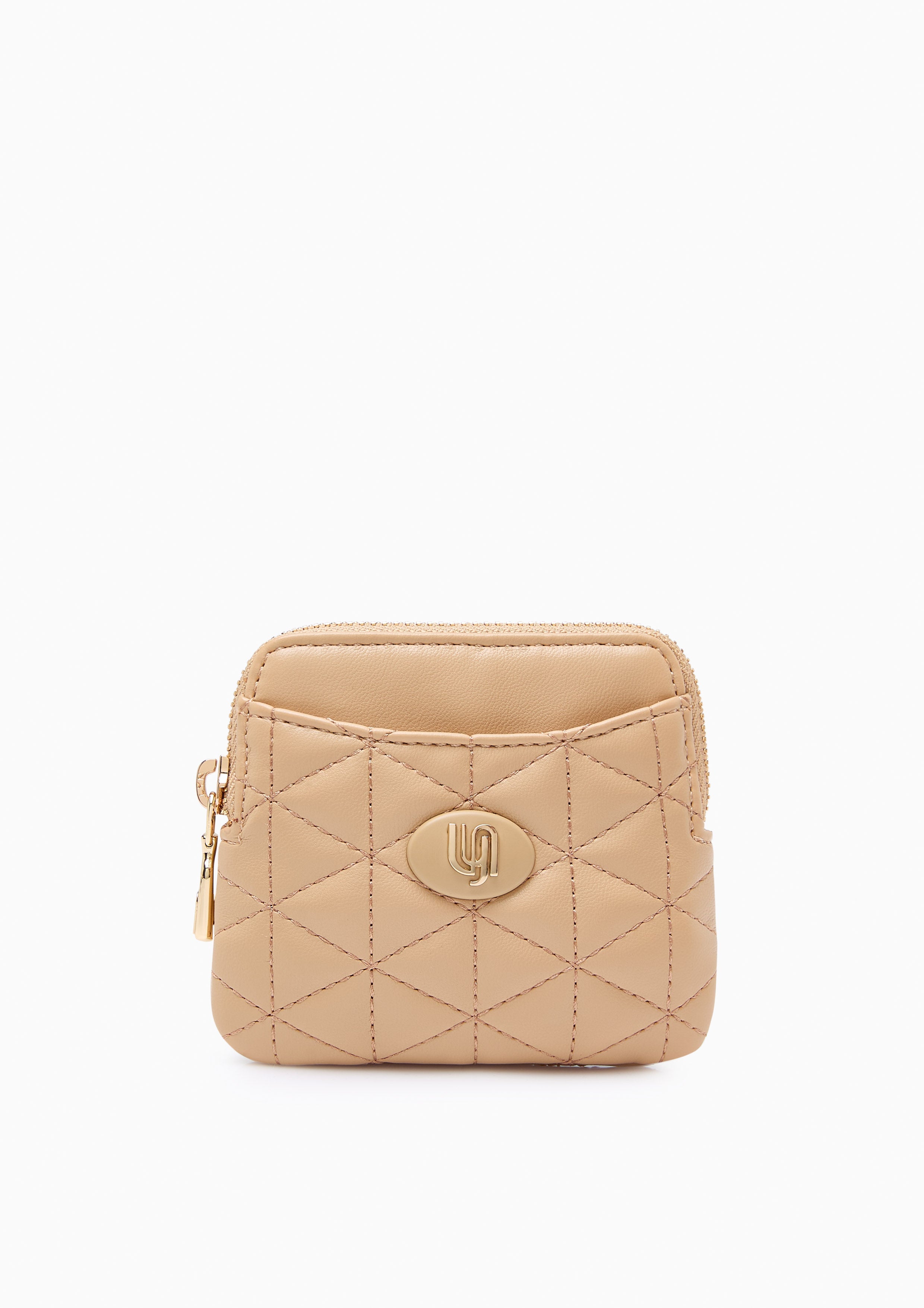 Madison Infinite Short  Wallet - Dark Beige
