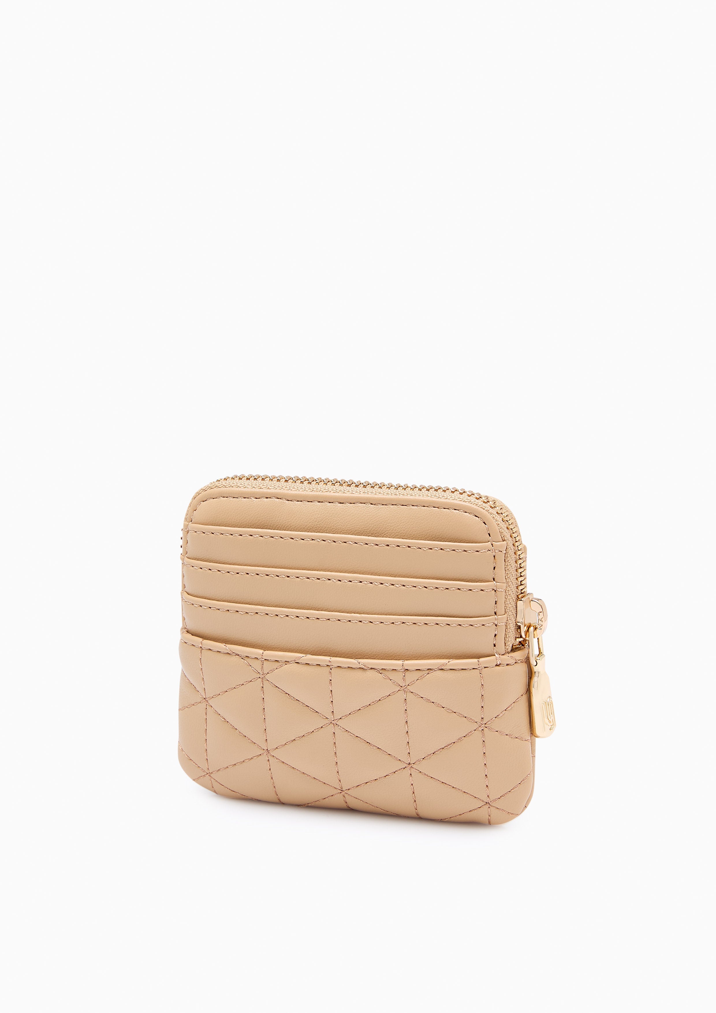 Madison Infinite Short  Wallet - Dark Beige