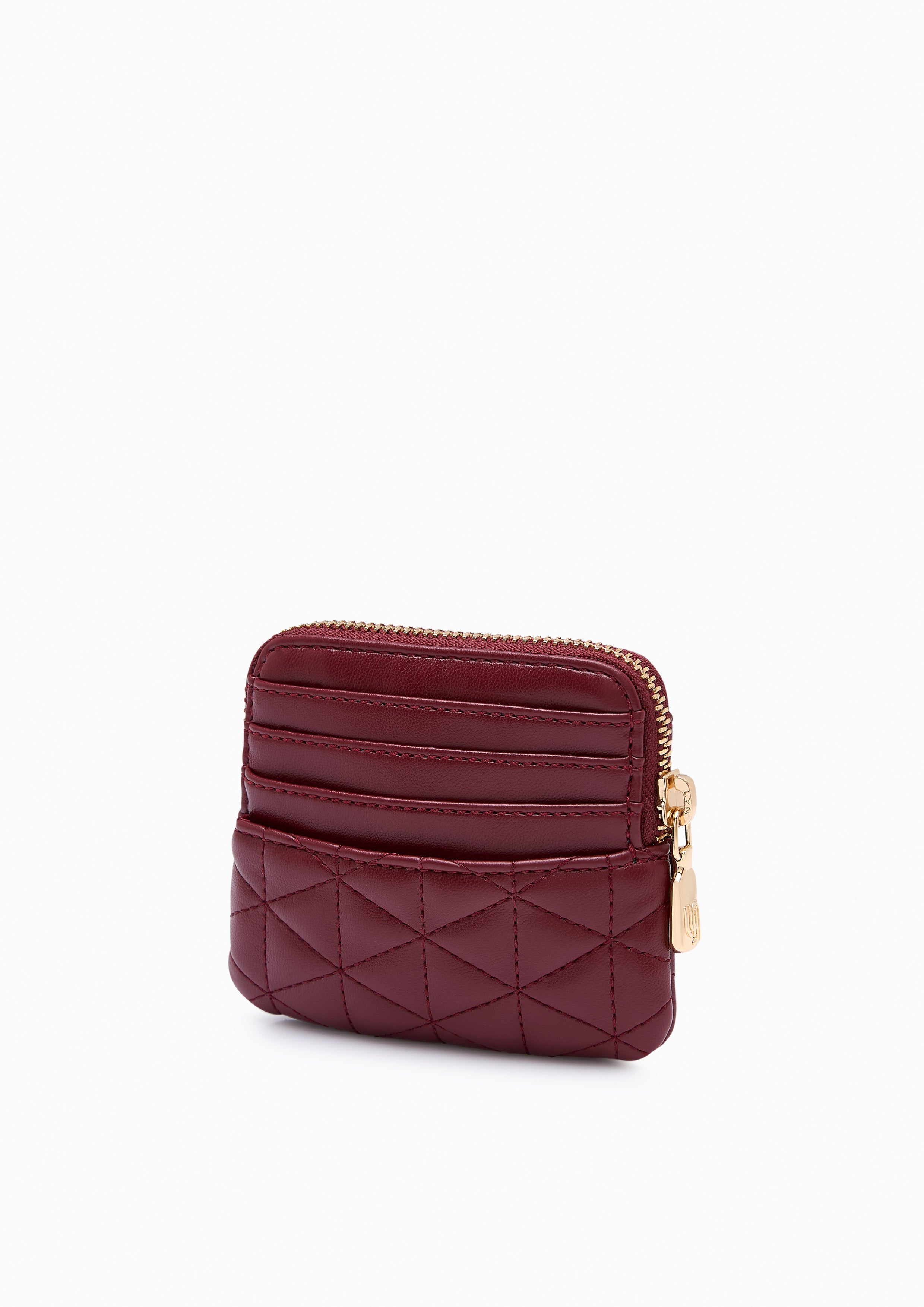 Madison Infinite Short  Wallet - Dark Red