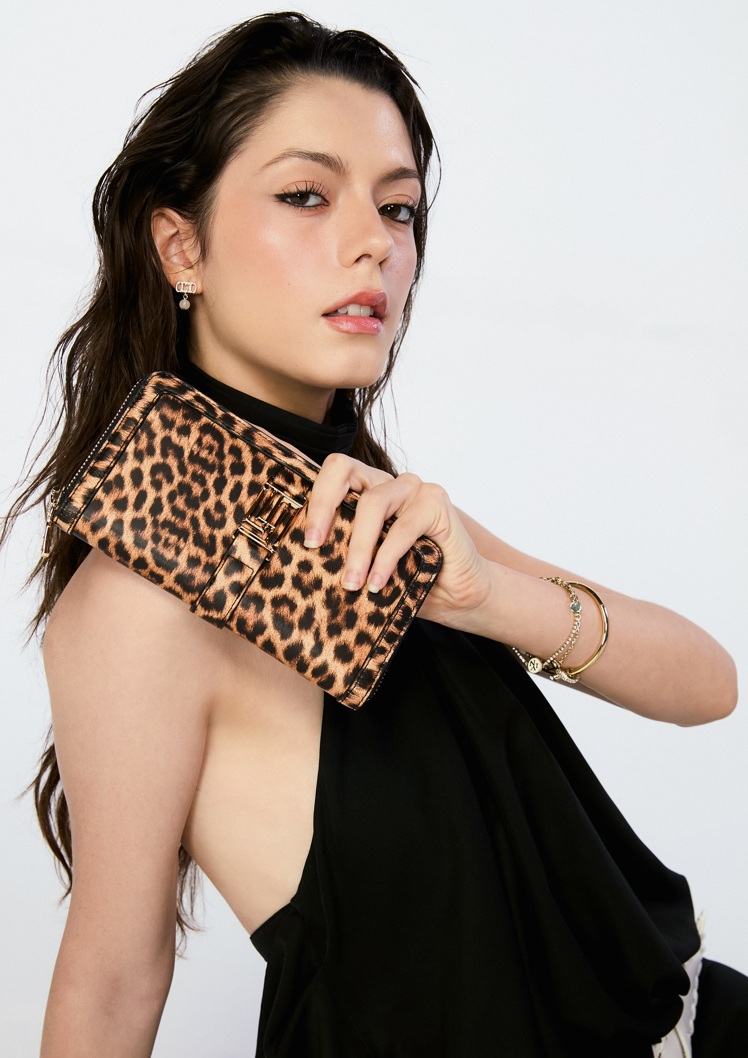 Sydney Infinite Long Wallet - Leopard