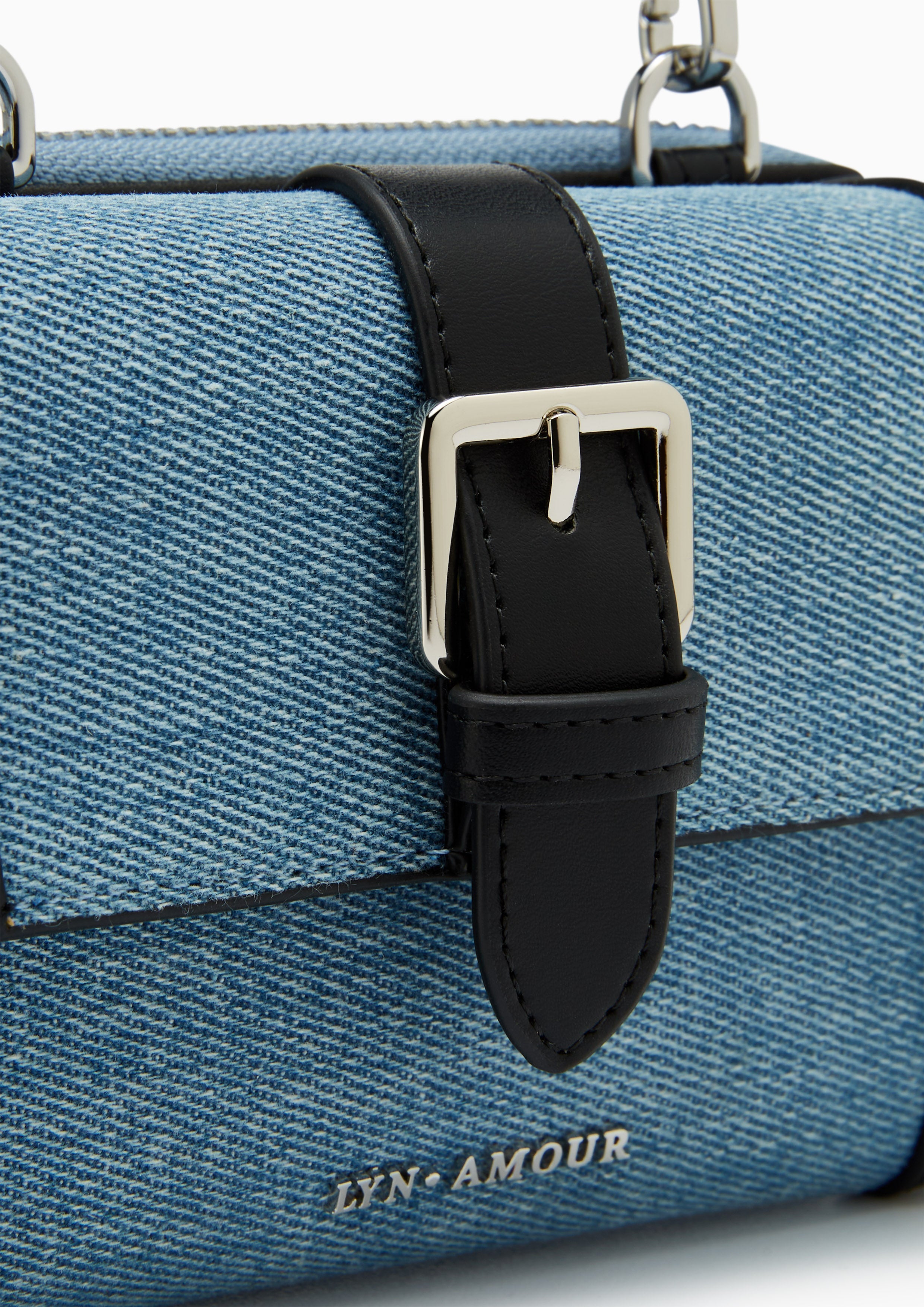 Mila Short Wallet On Chain - Blue Variation 2