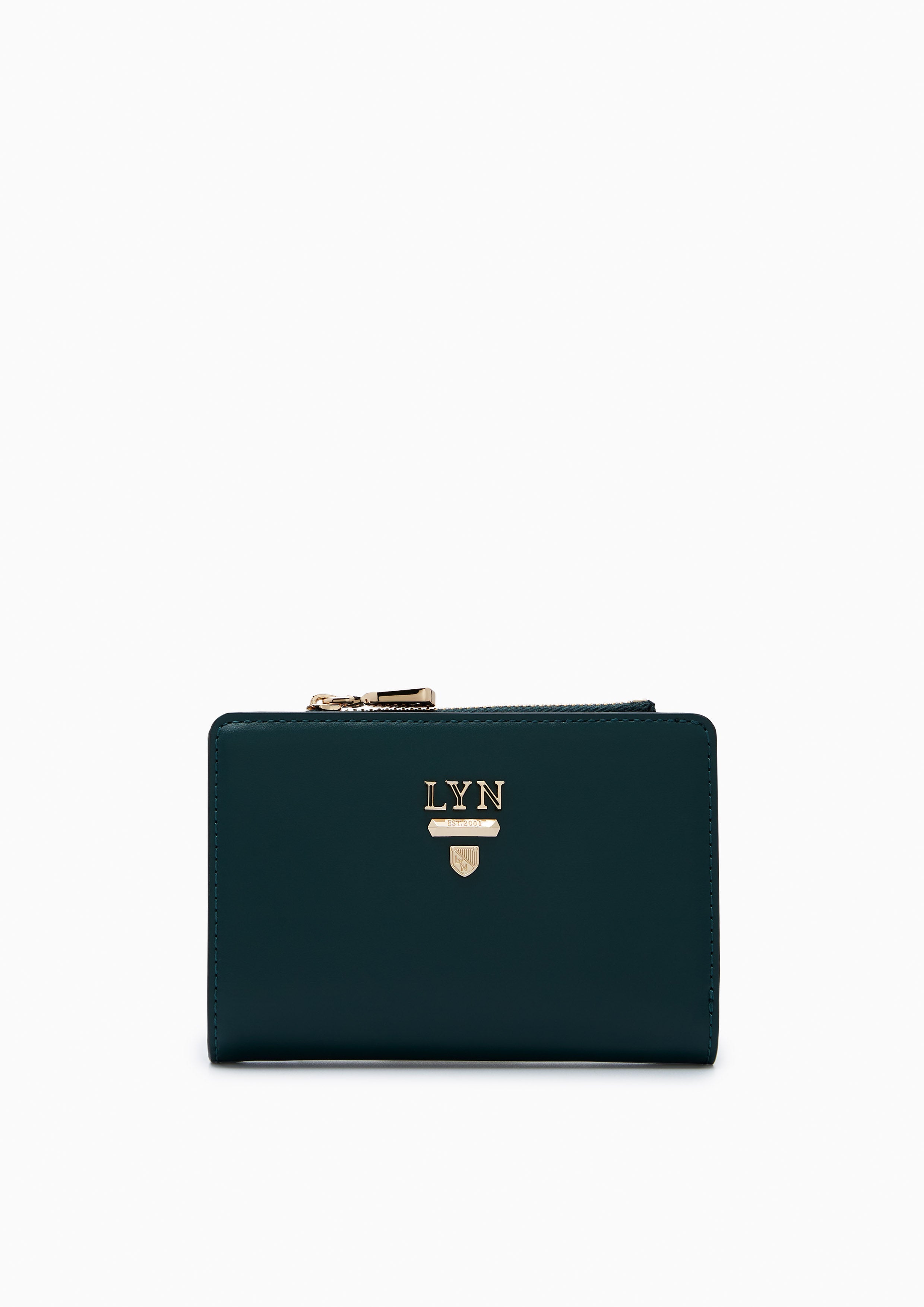 Re-Edit Semi Wallet - Dark Green