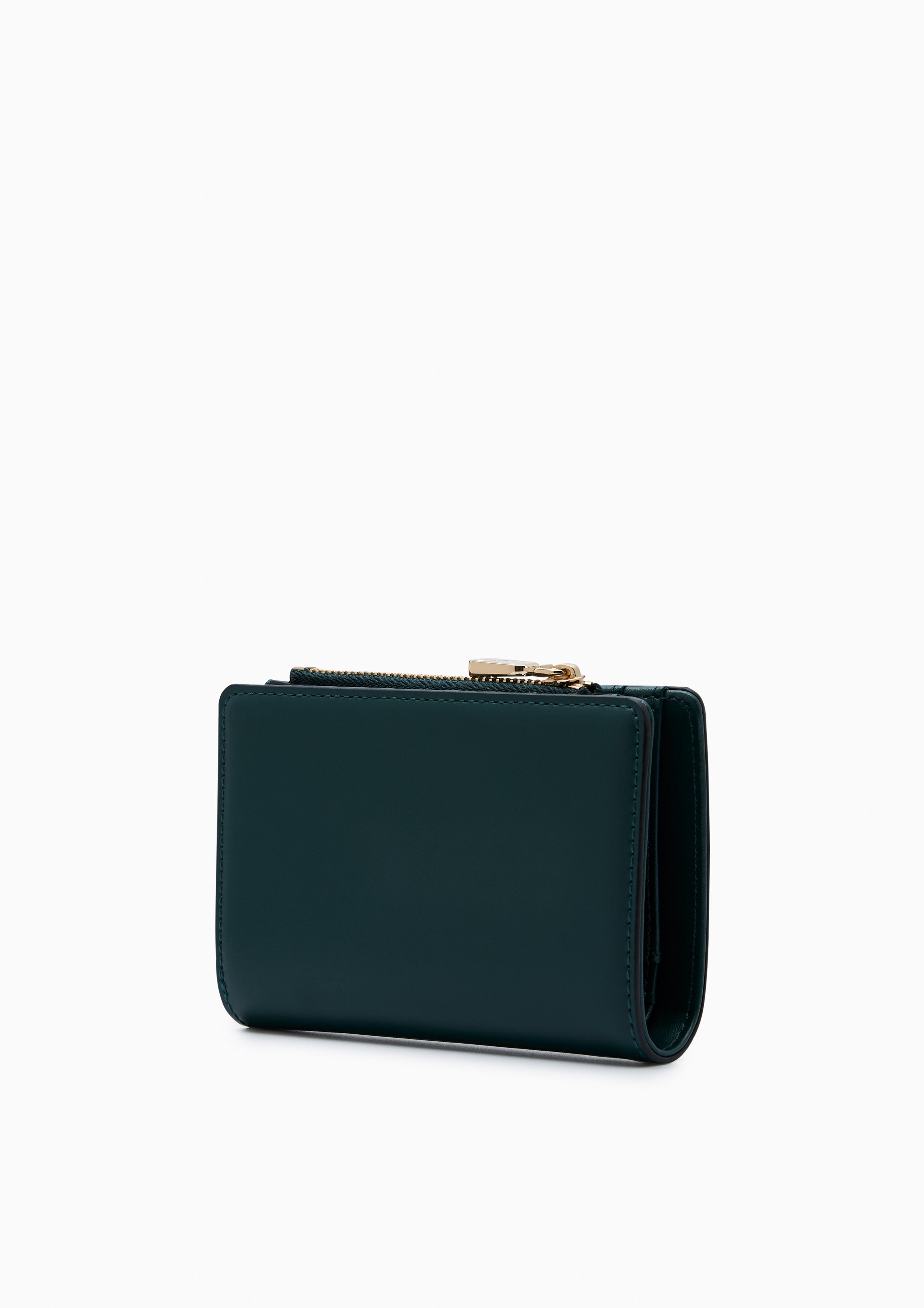 Re-Edit Semi Wallet - Dark Green