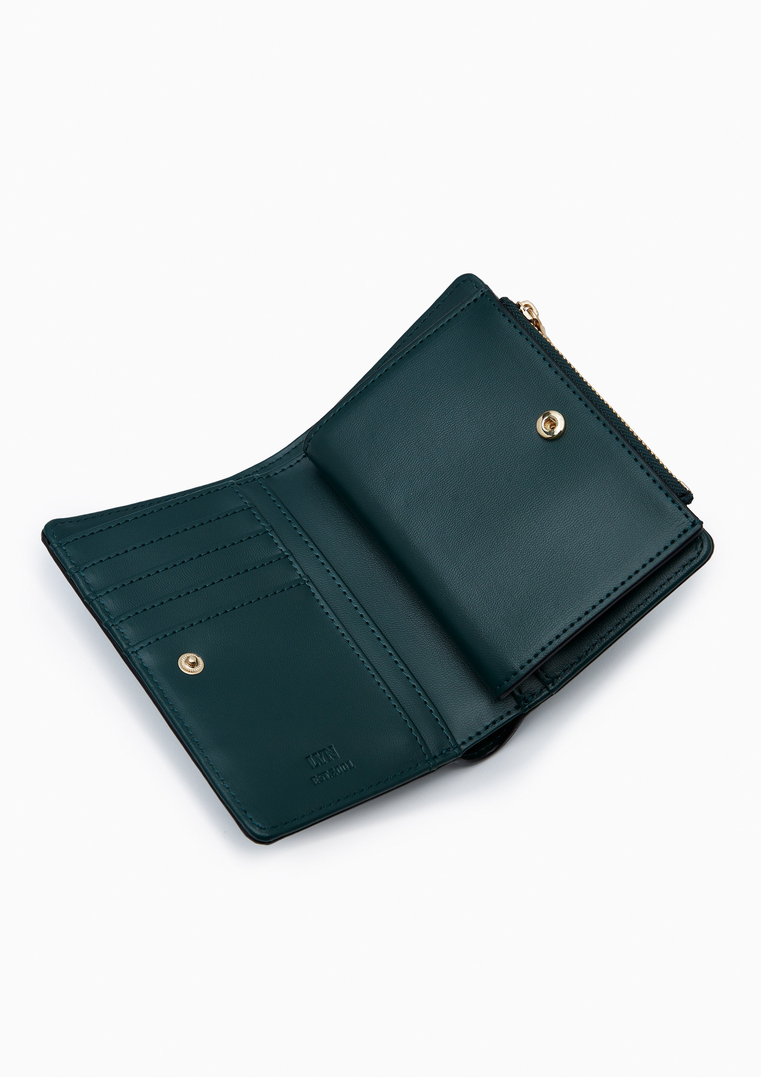 Re-Edit Semi Wallet - Dark Green