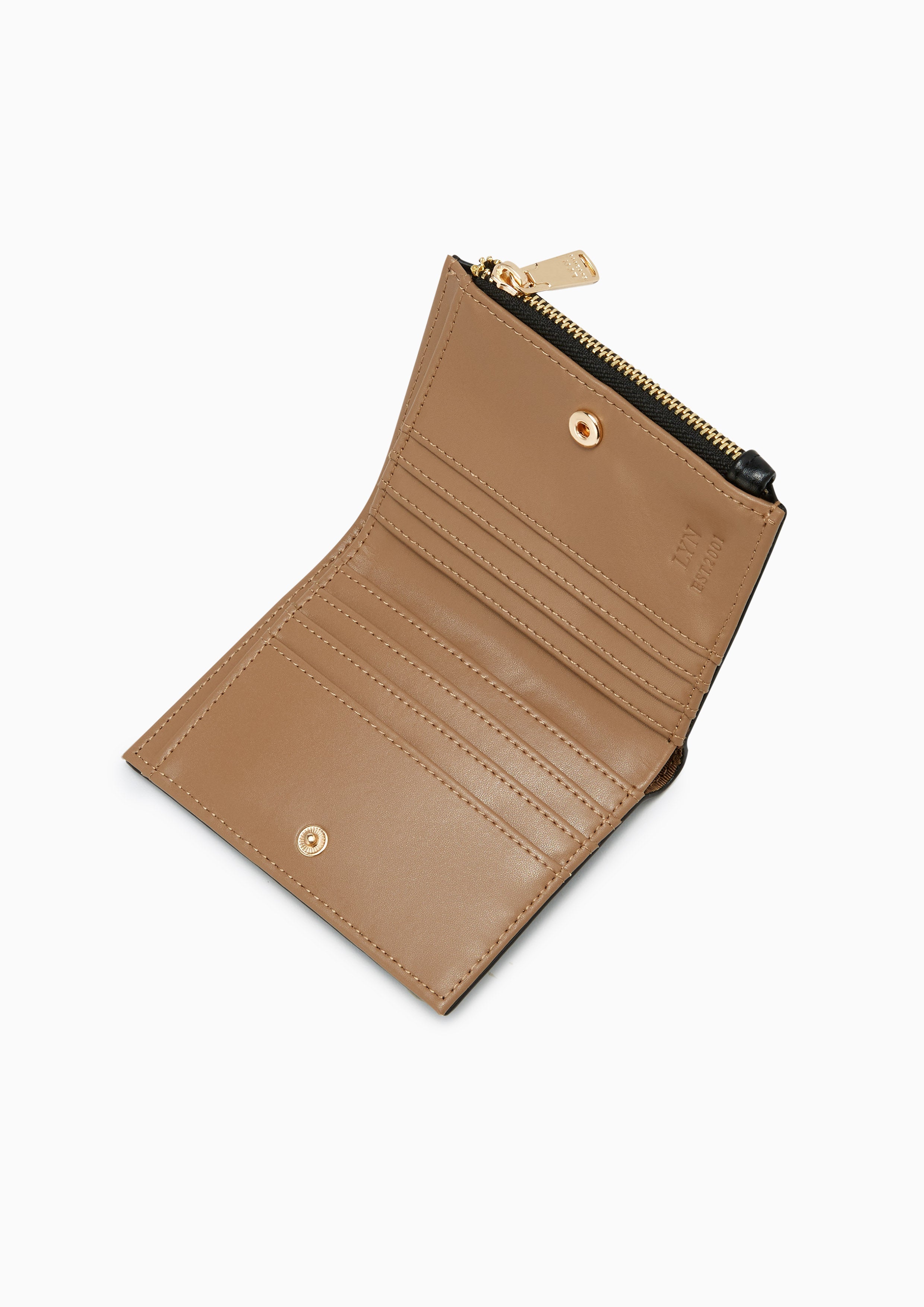Danielle Short Wallet - Black Variation 2