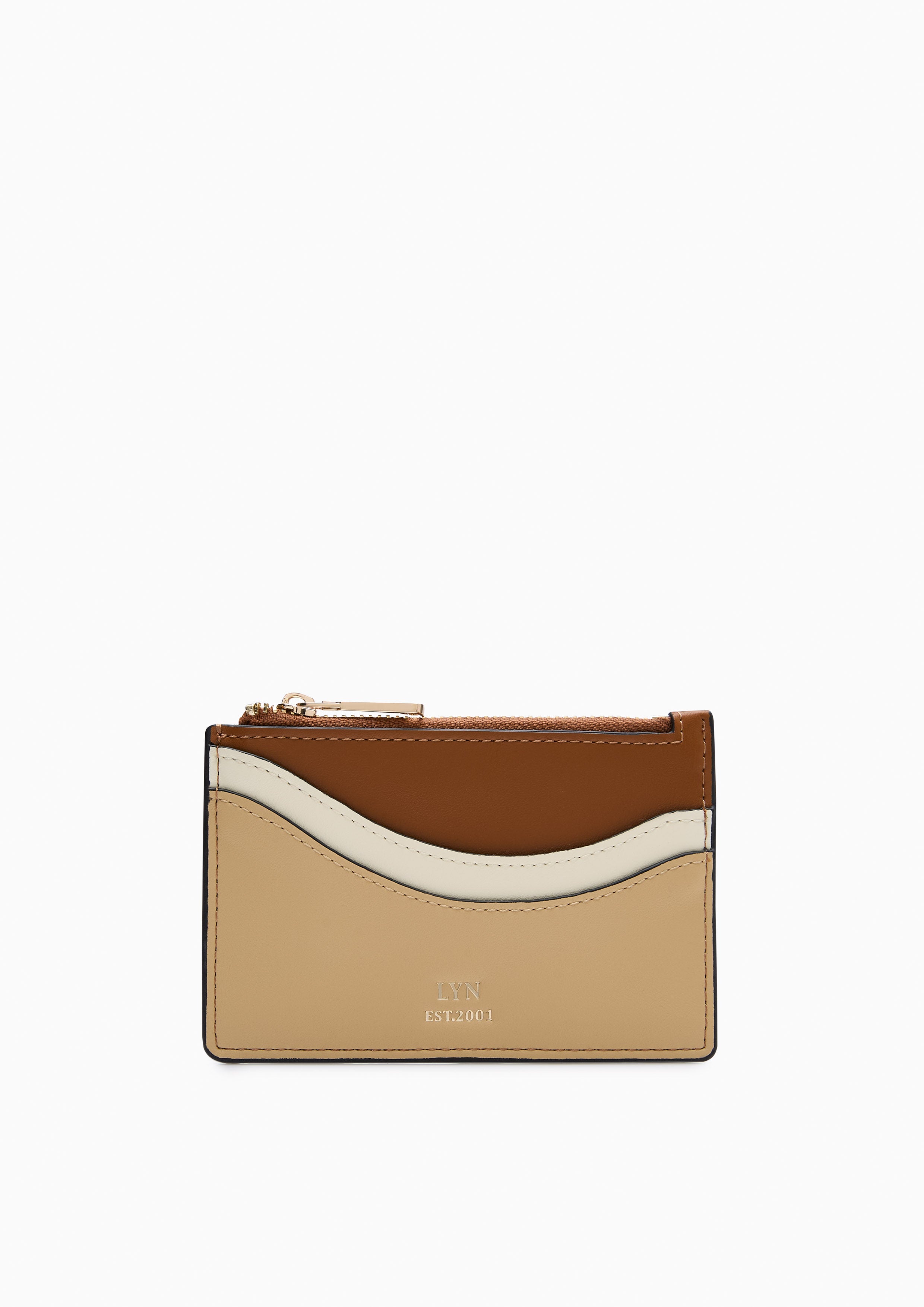 Devyn Card Holder Wallet - Brown