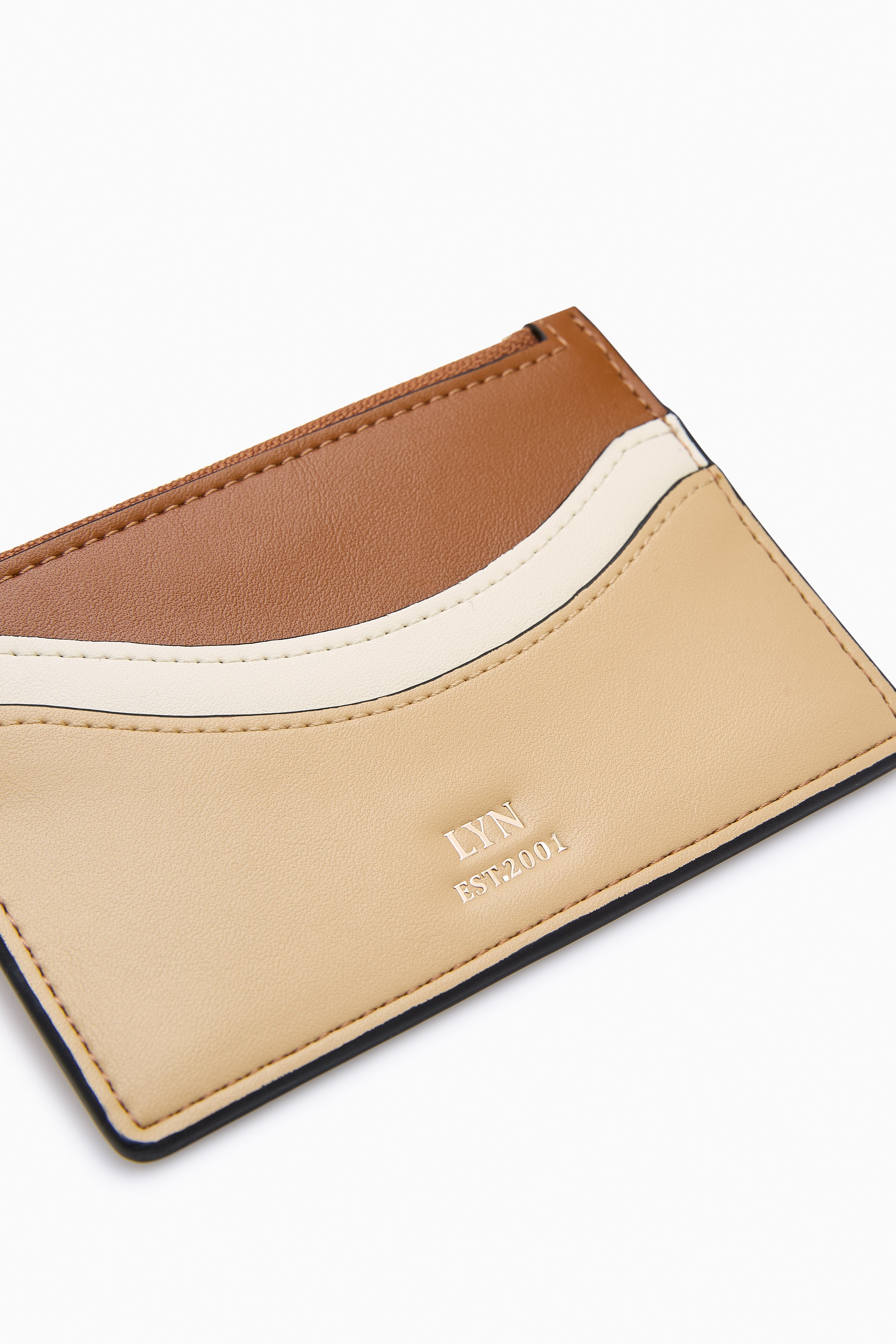 Devyn Card Holder Wallet - Brown