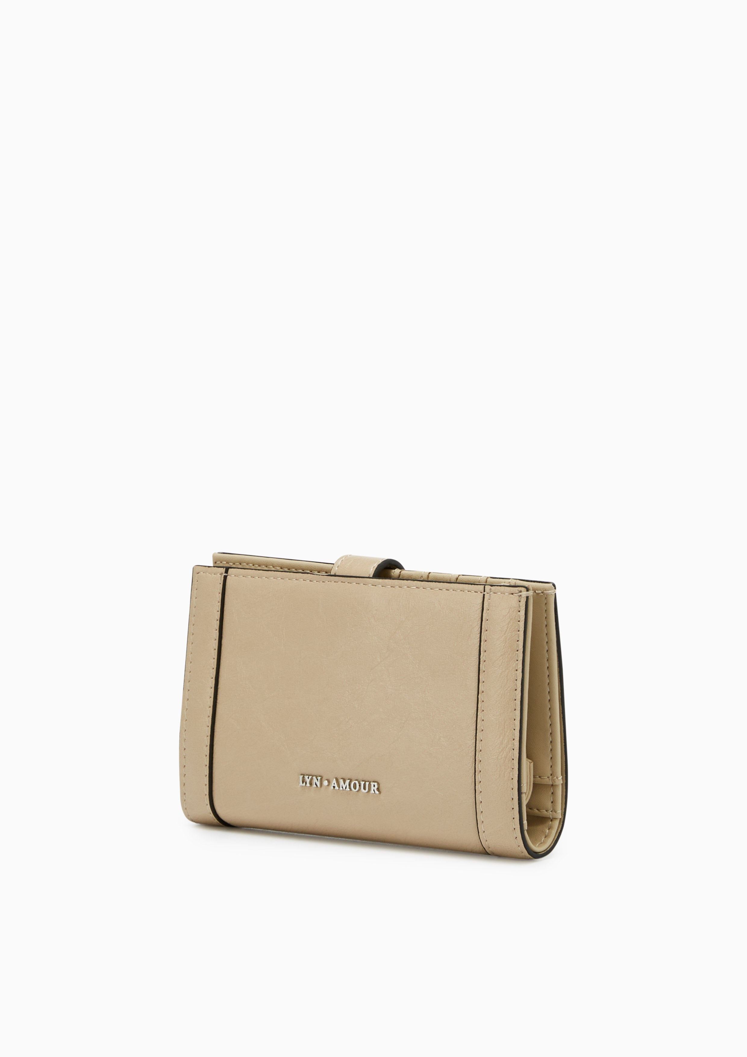 Cora Short Wallet - Light Beige