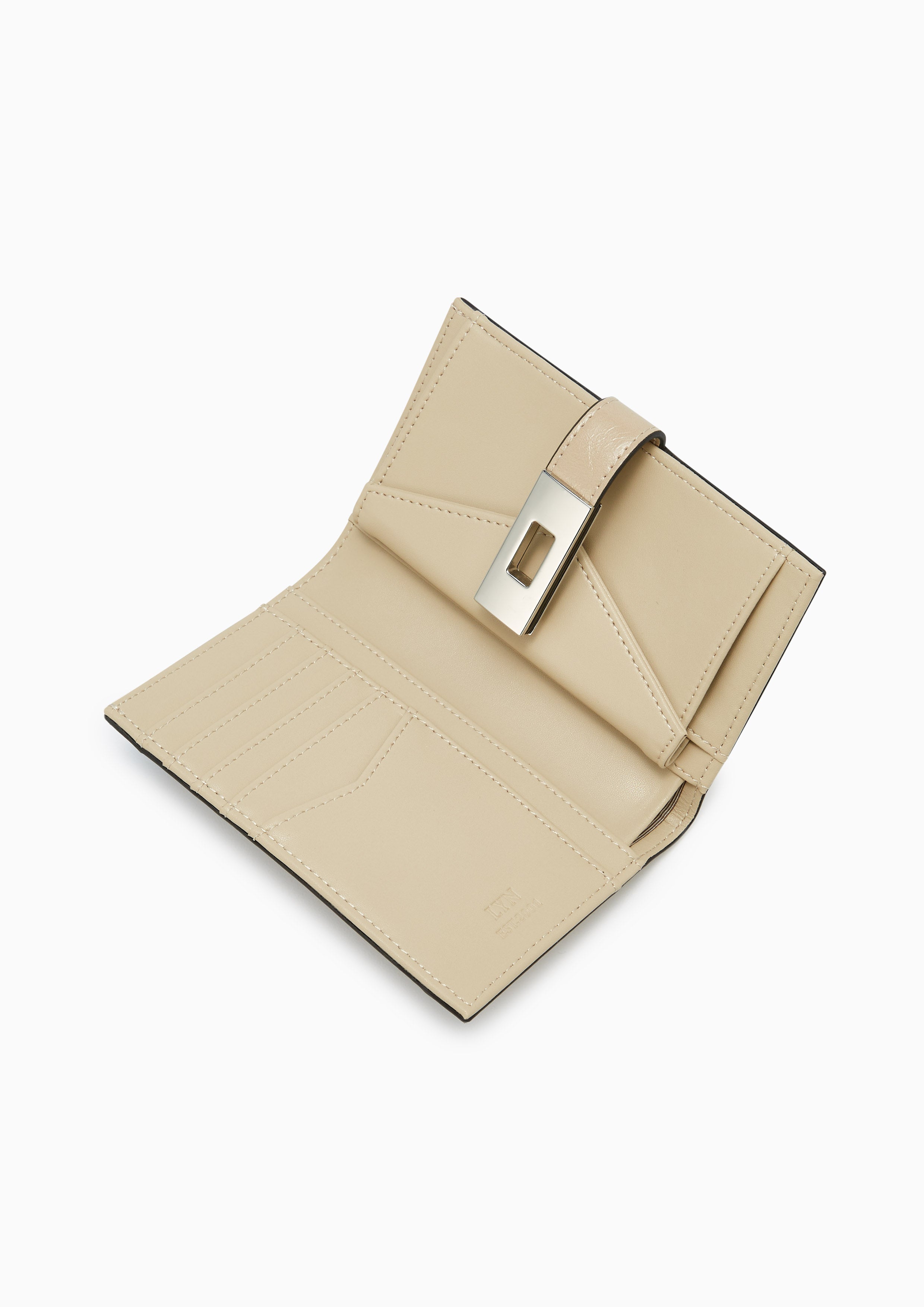 Cora Short Wallet - Light Beige
