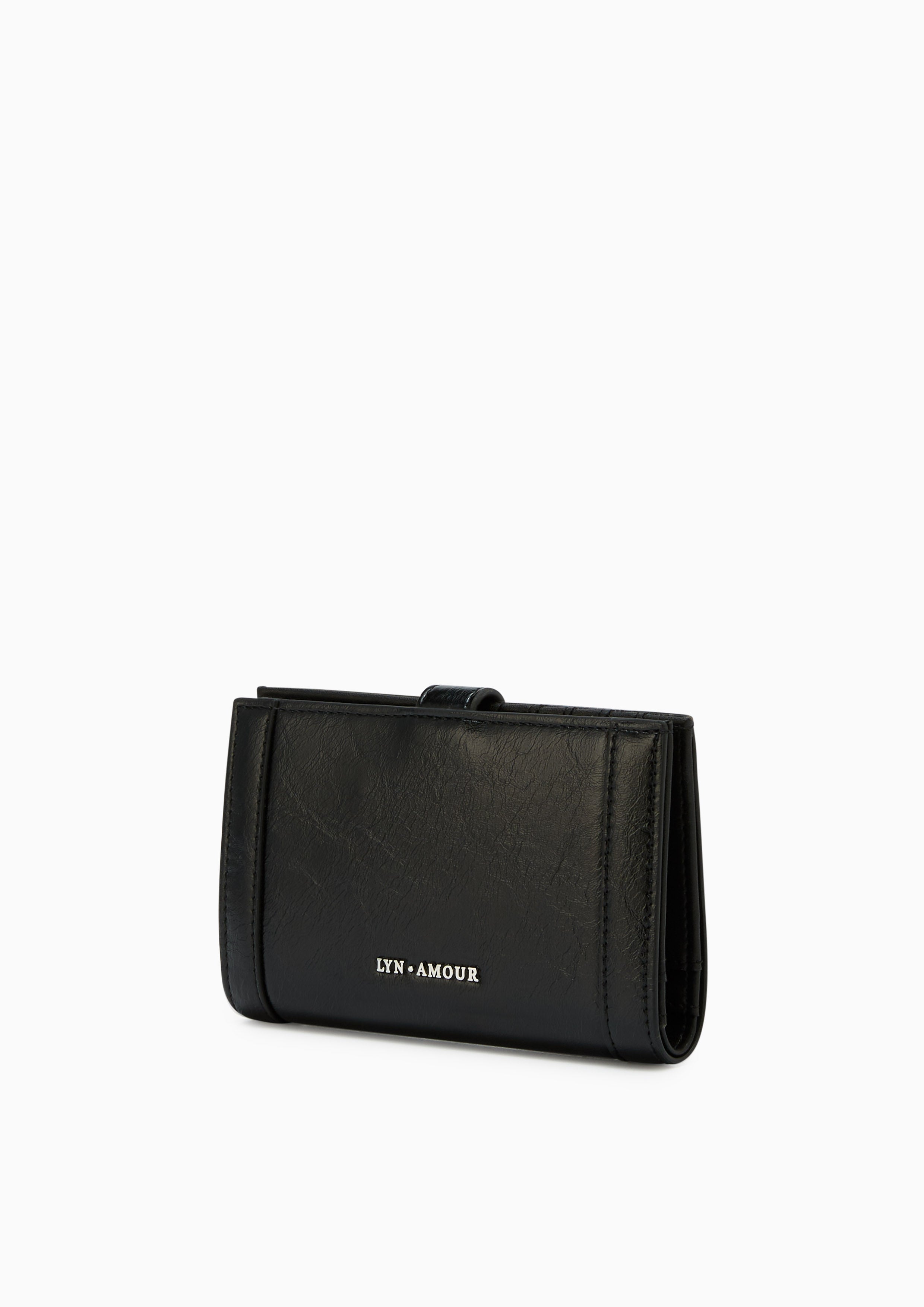Cora Short Wallet - Black