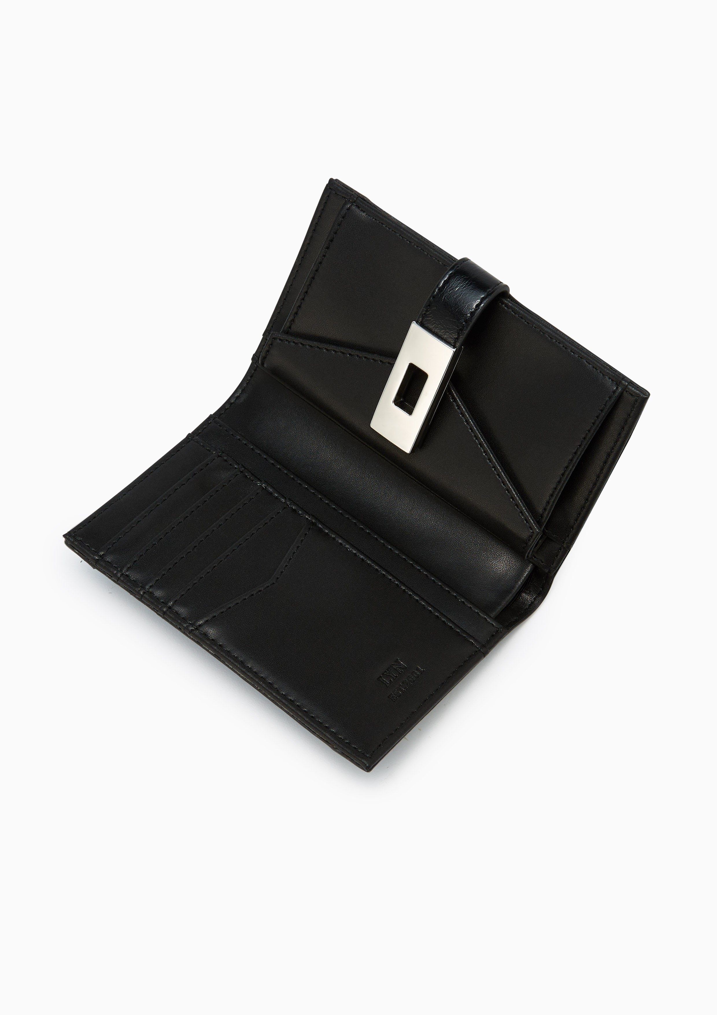 Cora Short Wallet - Black
