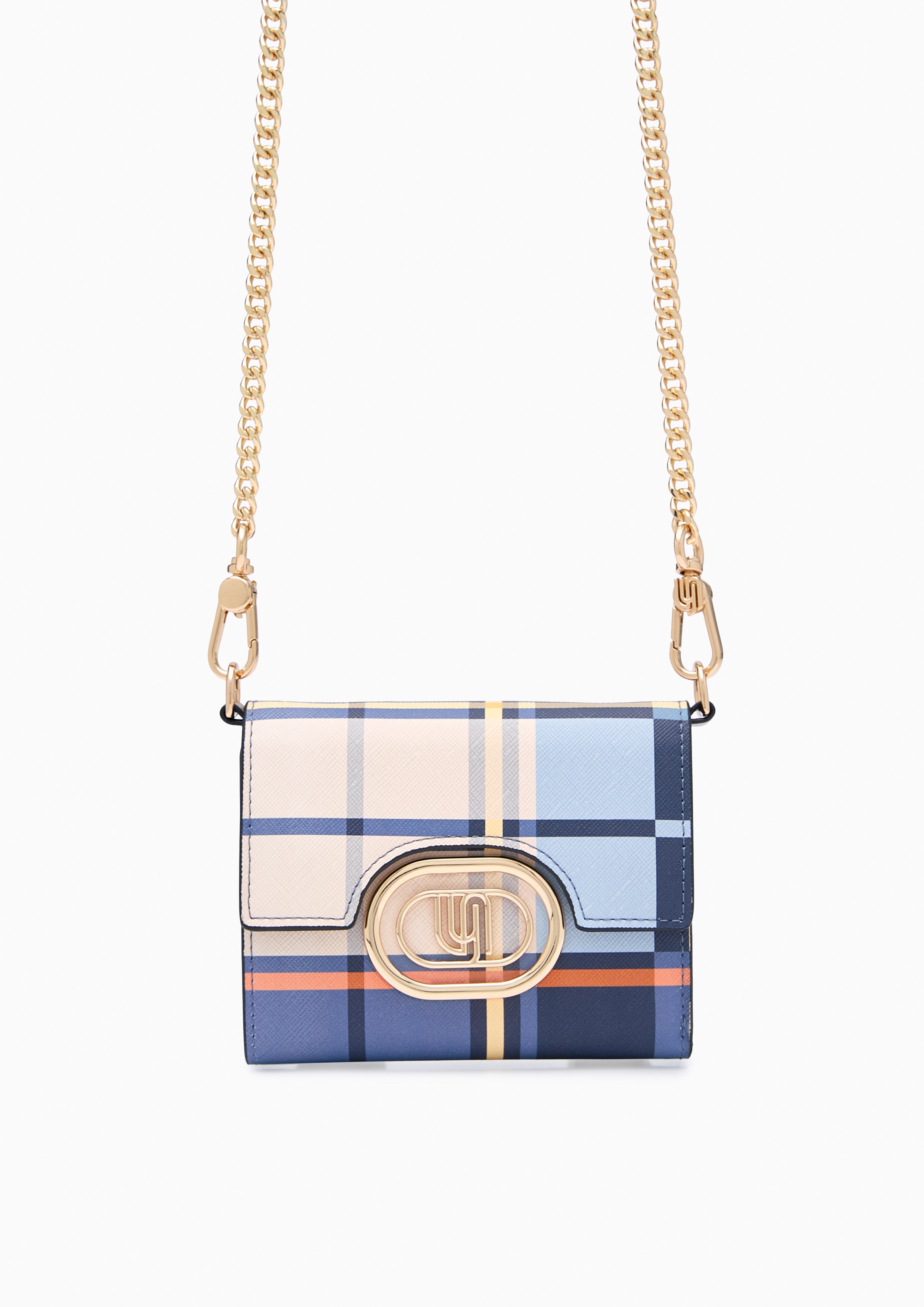 Tart Infinite Fold  Wallet On Chain - Printed Blue