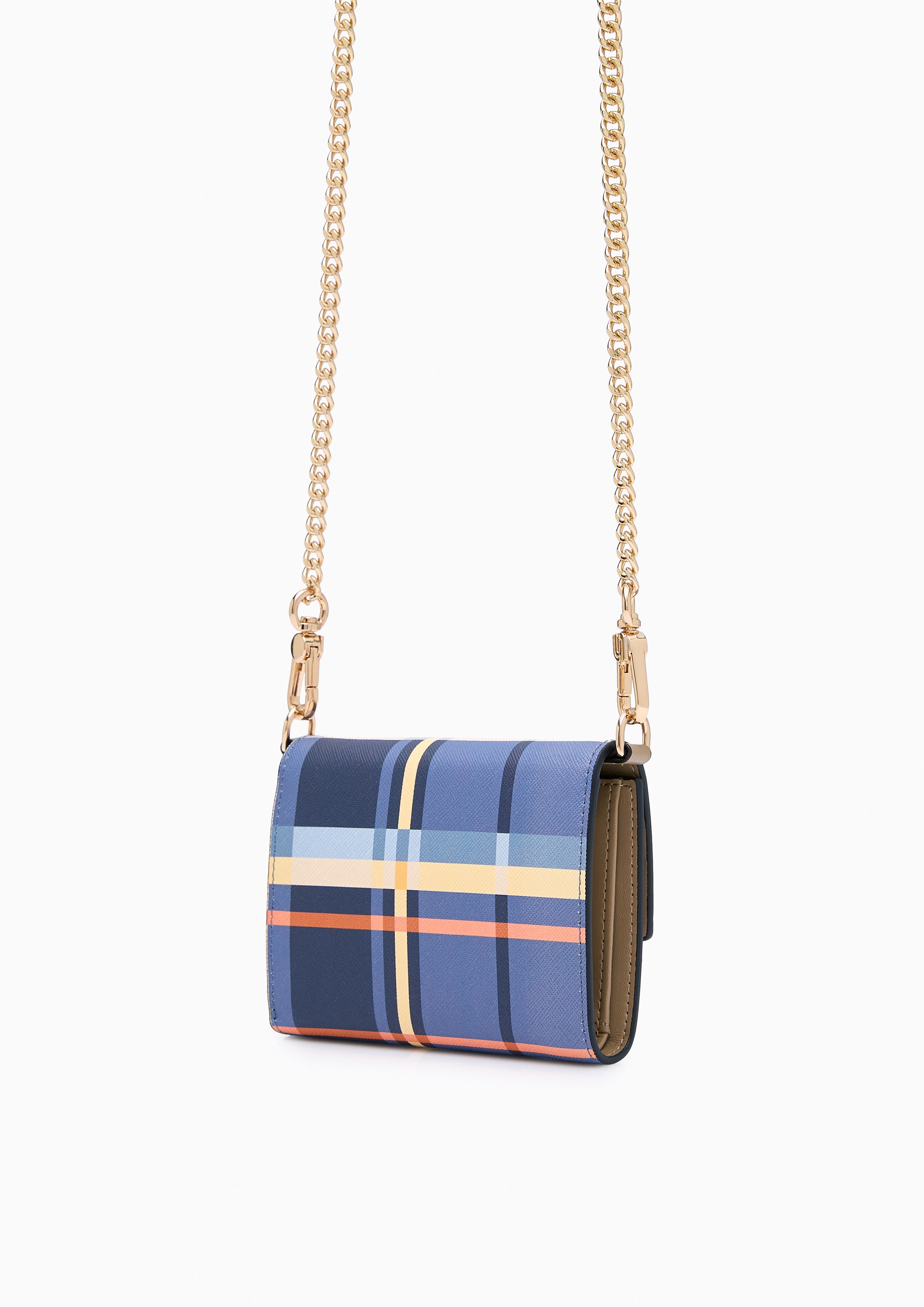 Tart Infinite Fold  Wallet On Chain - Printed Blue