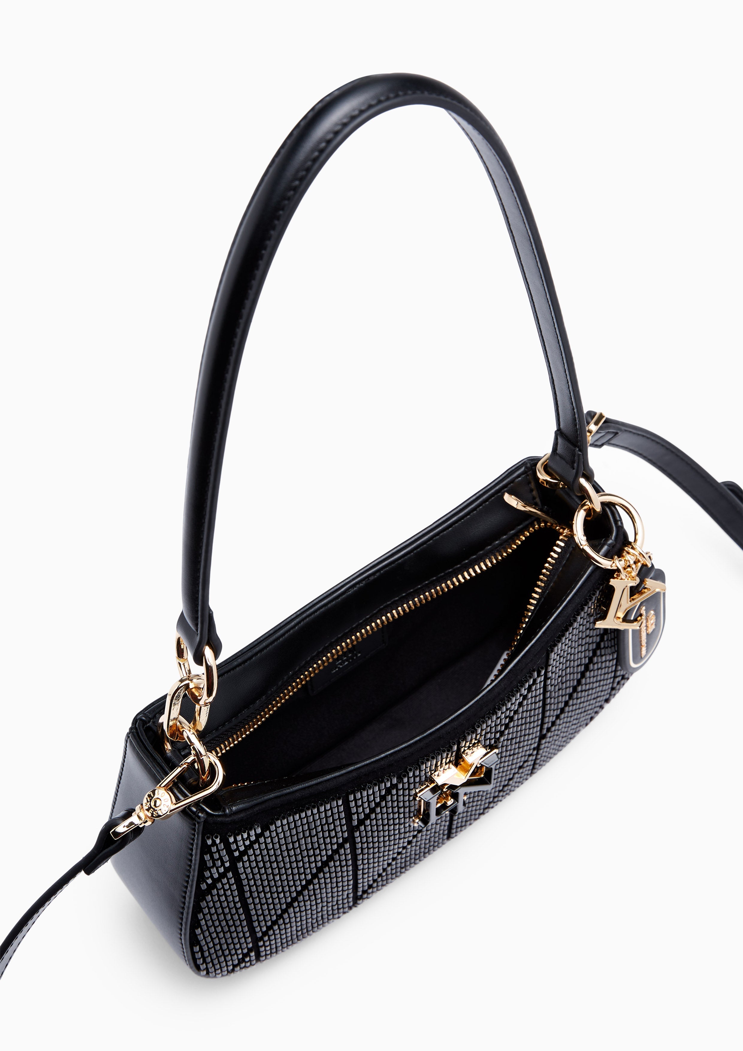 New Gastonia Rita Bead Shoulder Bag - Black