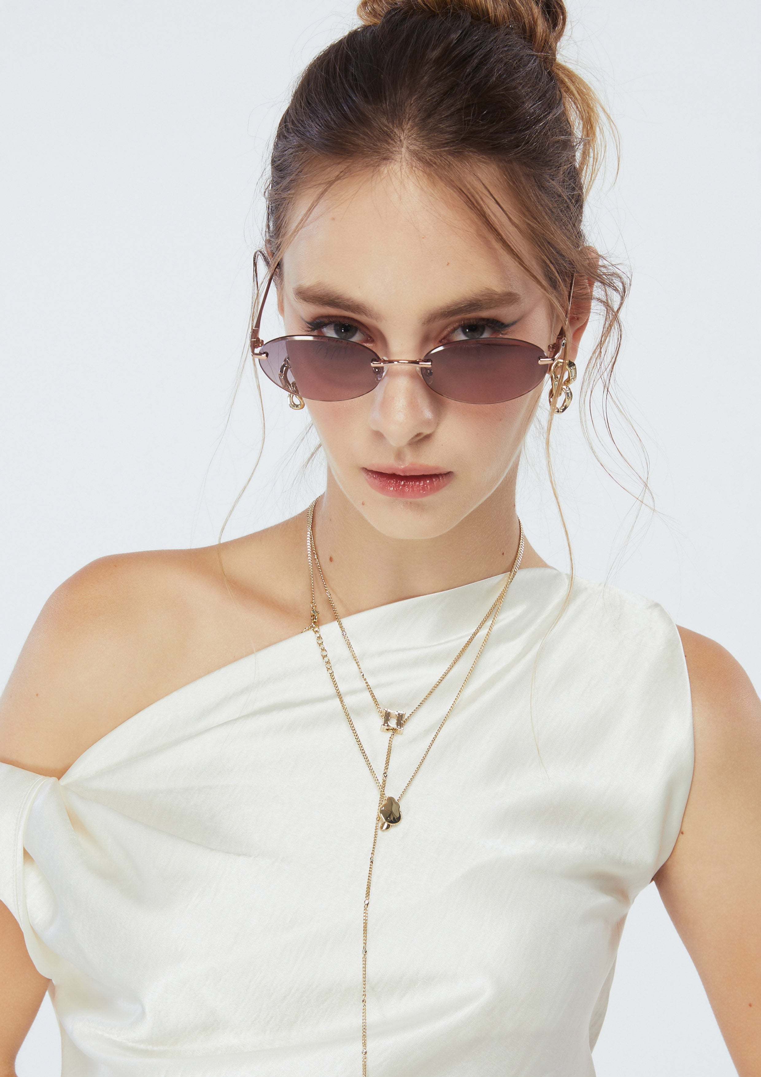 Gina Sunglasses - Brown