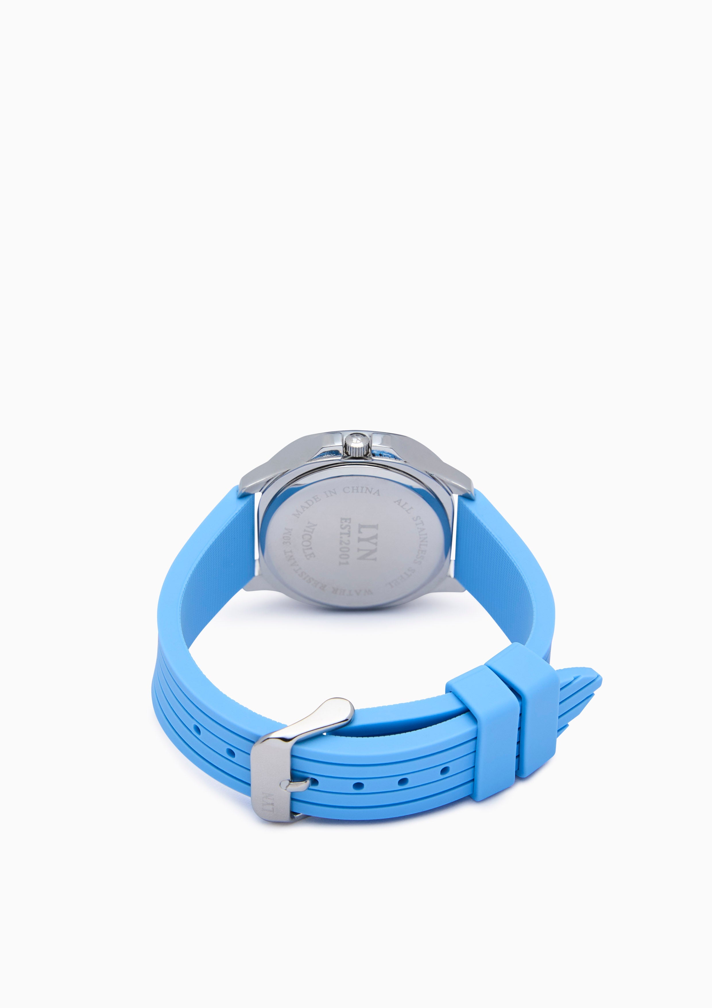 Nicole Ii Watch - Flourescent Blue/ Blue