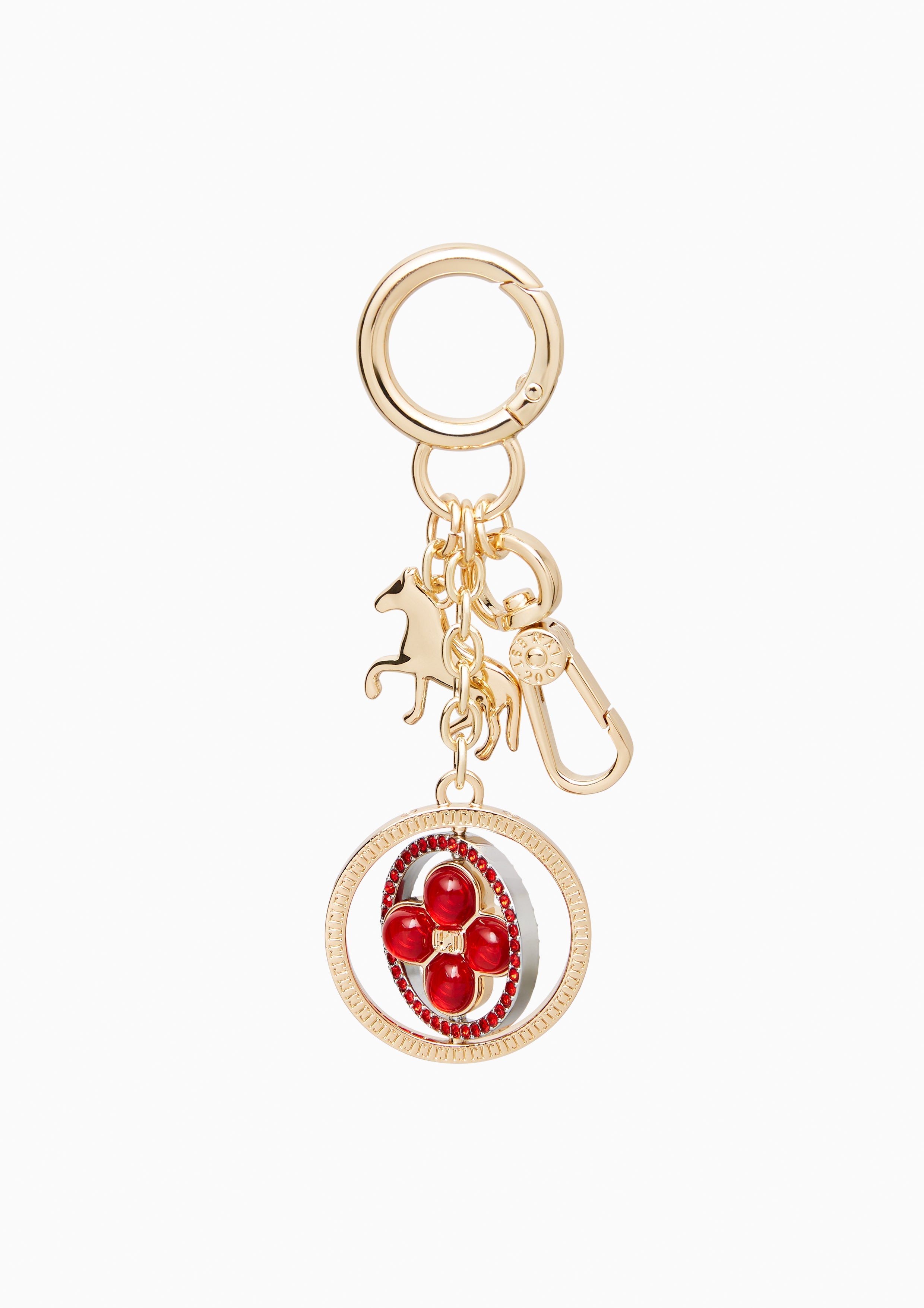 Lyn Horse Lucky Charm Keychains - Red