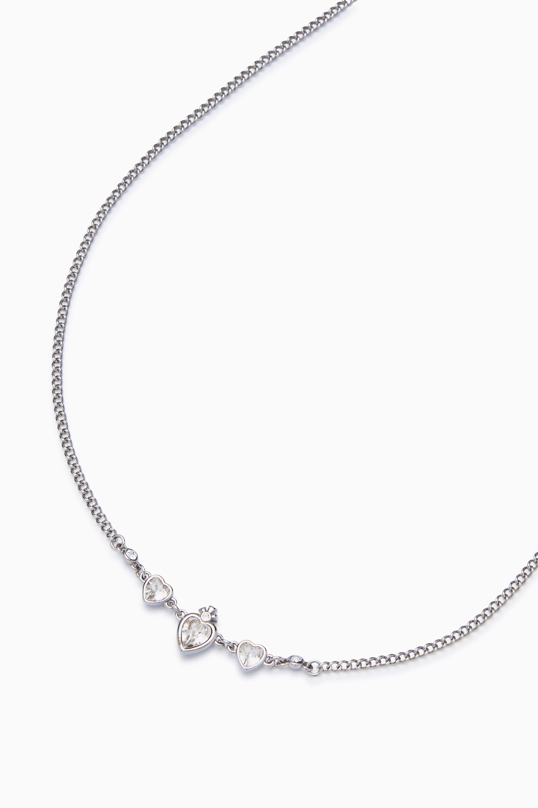 Heartqueen Necklace  - Silver