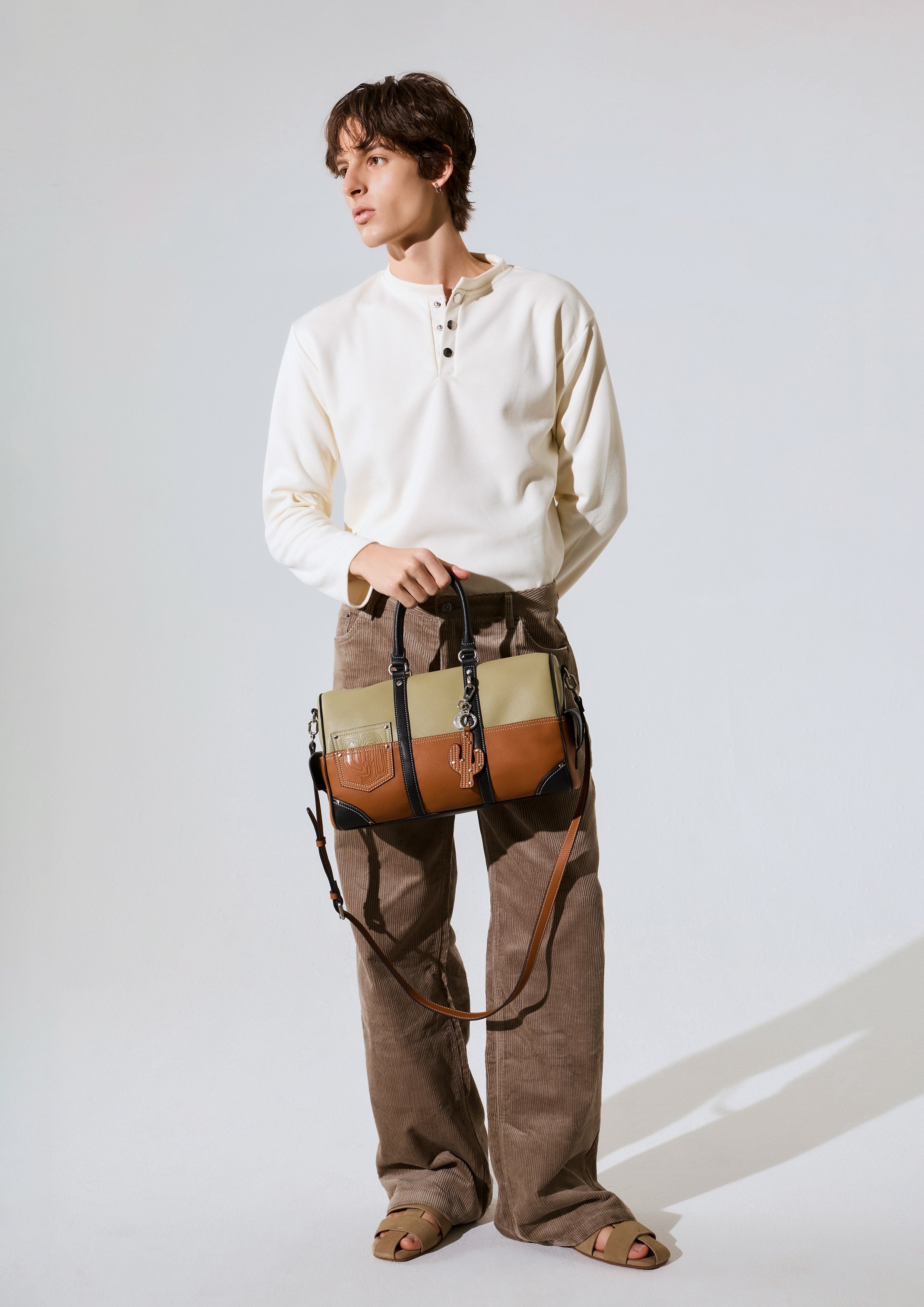 Woody Infinite Duffle M Handbag - Green