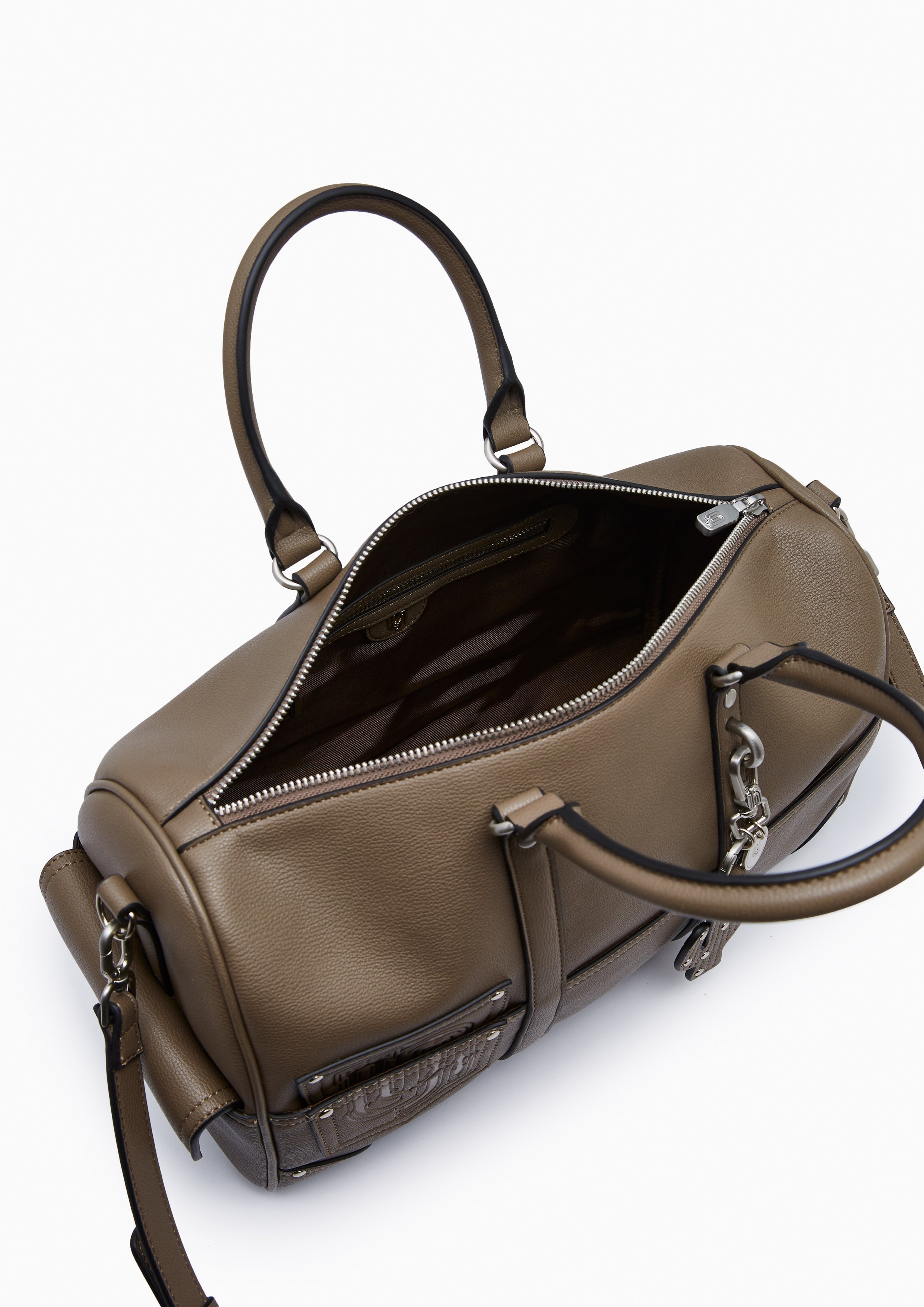 Woody Infinite Duffle M Handbag - Dark Grey