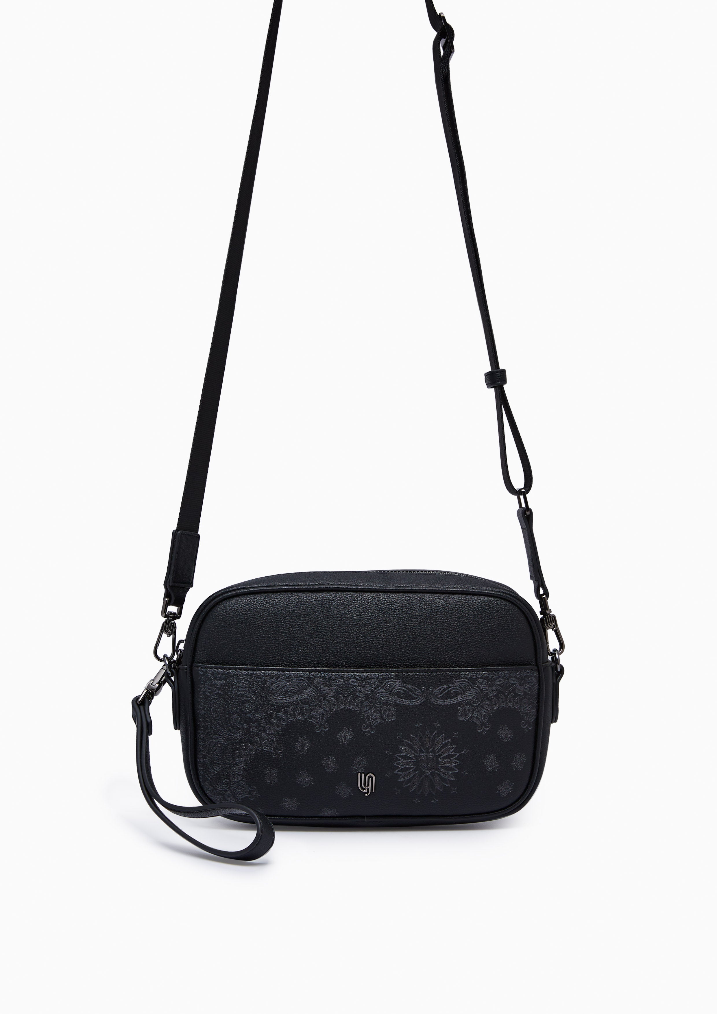 Woody Infinite Cross M Crossbody Bag - Black