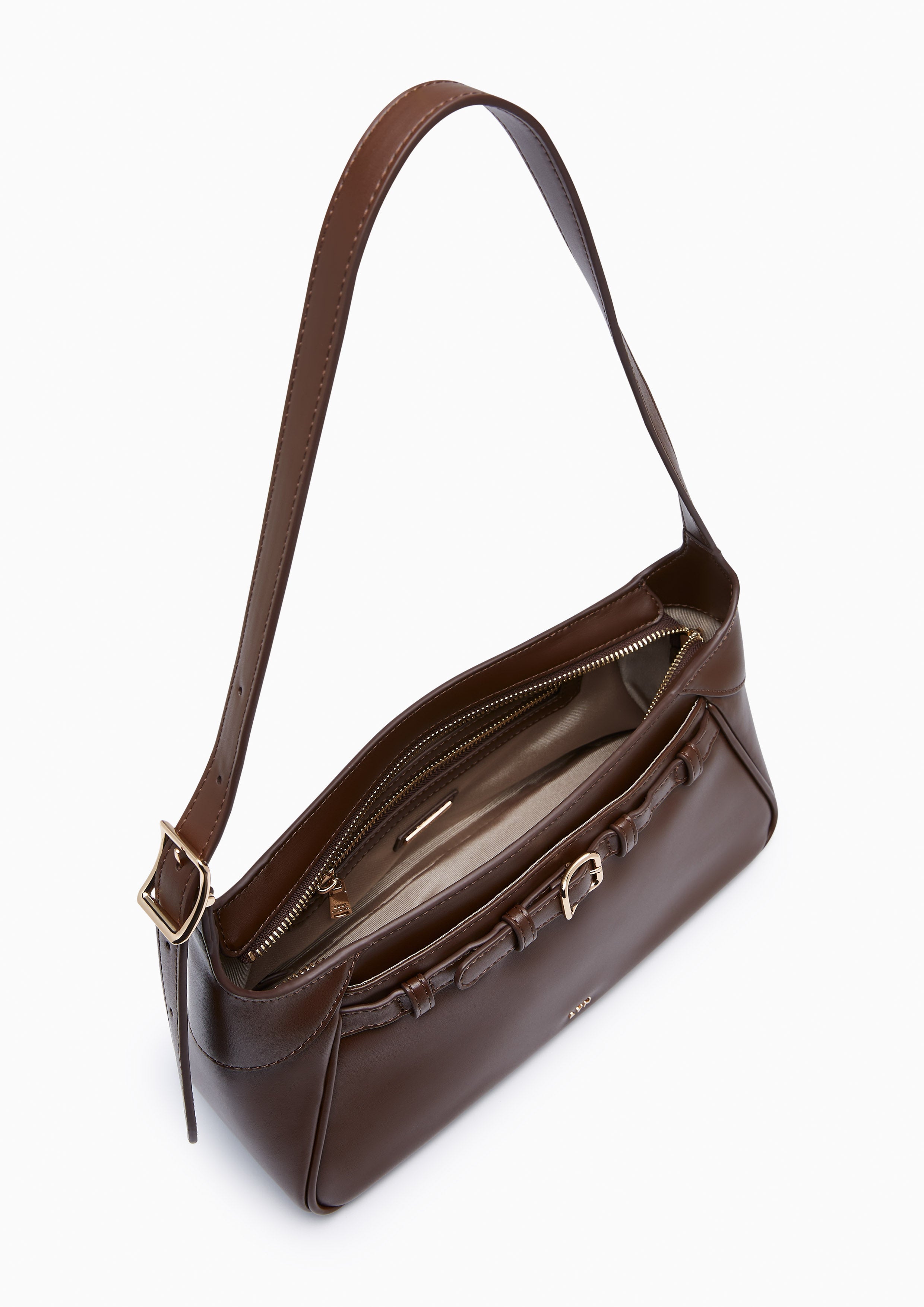 Maynon L Shoulder Bag - Dark Brown