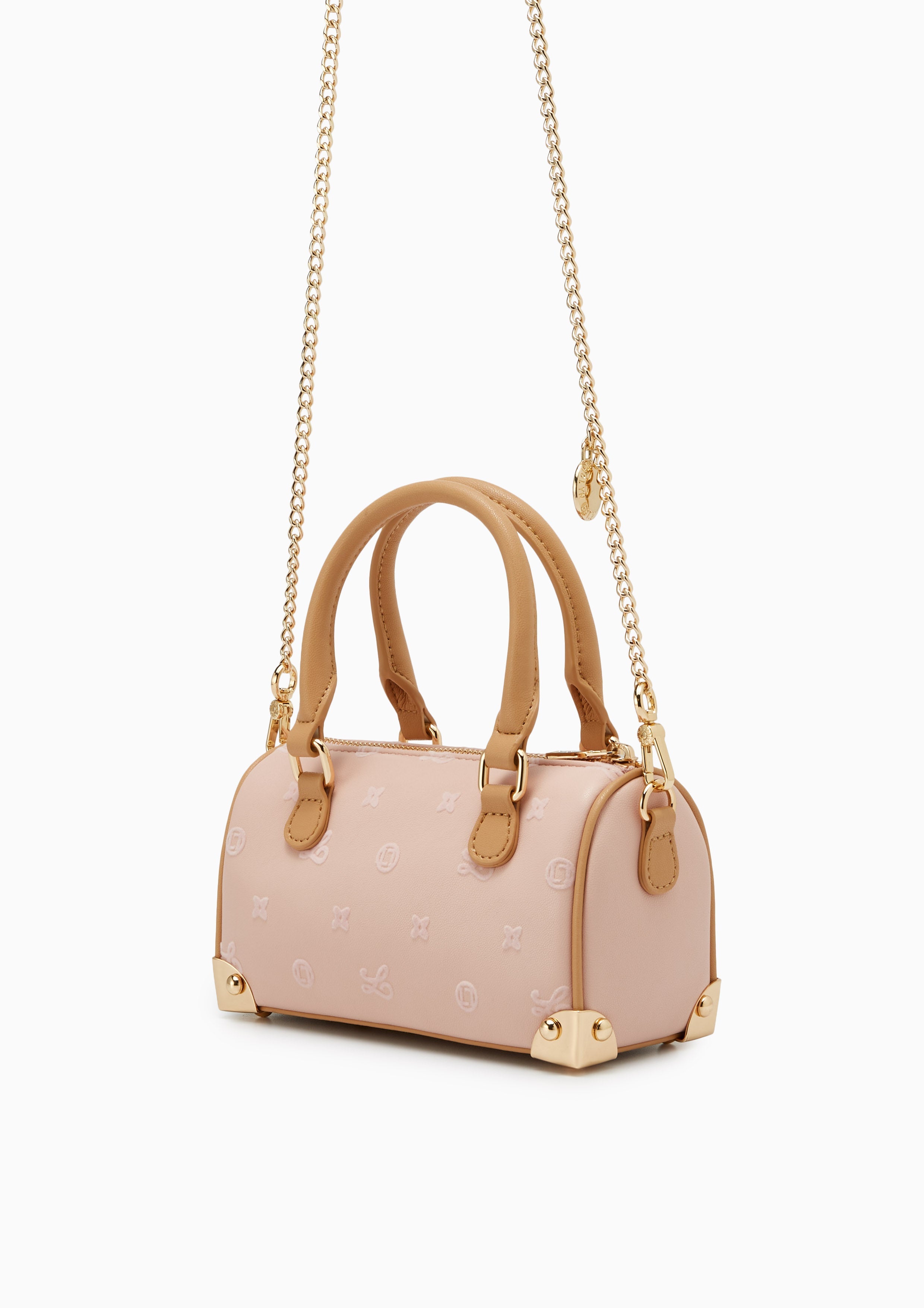 Ashlyn Mini Handle Crossbody Bag - Pink