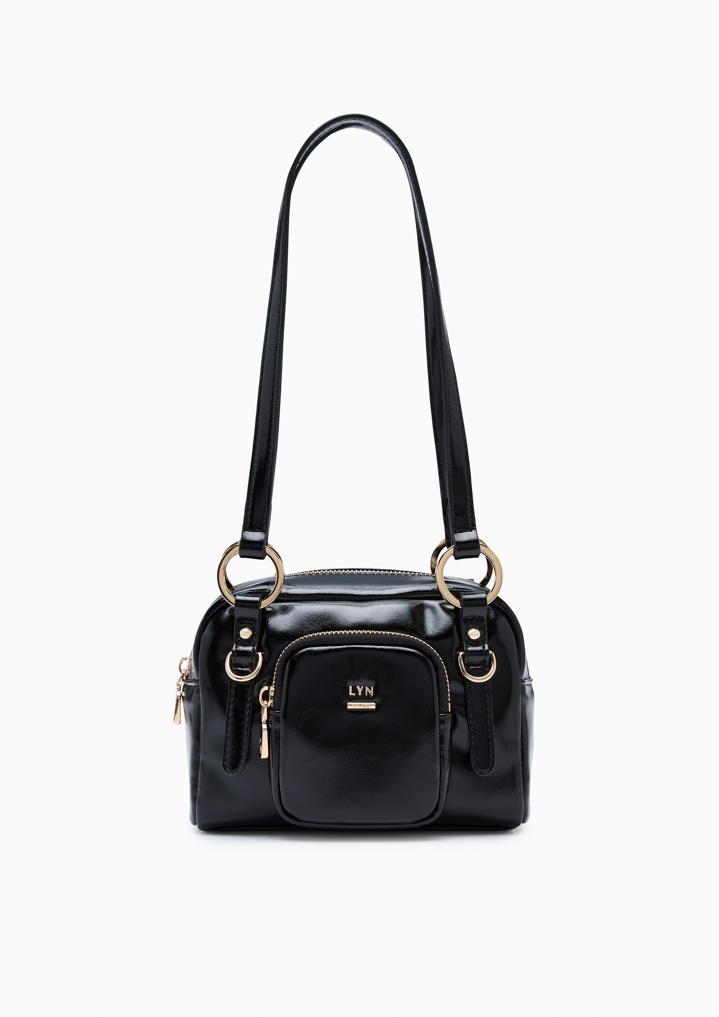 Baverly S Shoulder Bag - Black